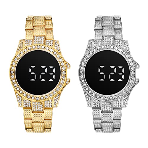 Silver+gold(black Dial)