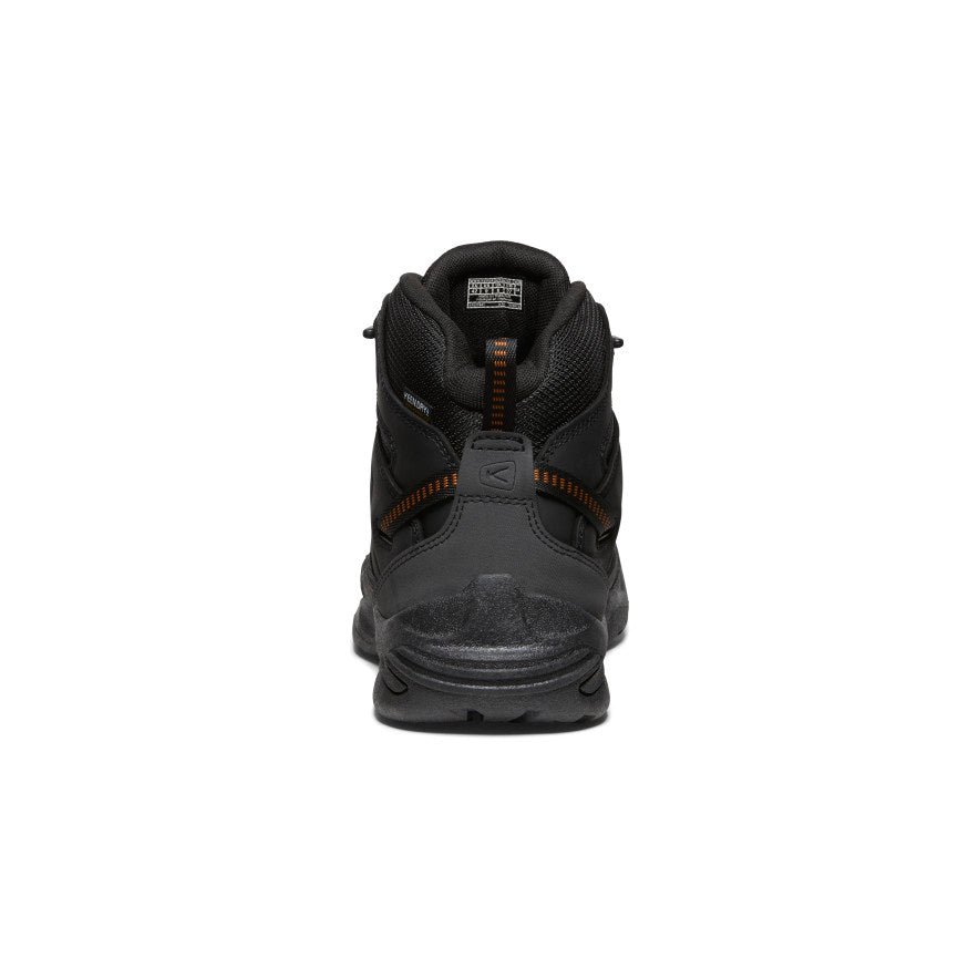 Men's Circadia Mid WP Waterproof Hiking Boots - Black/Curry for Outdoor Trekking & Trail Running