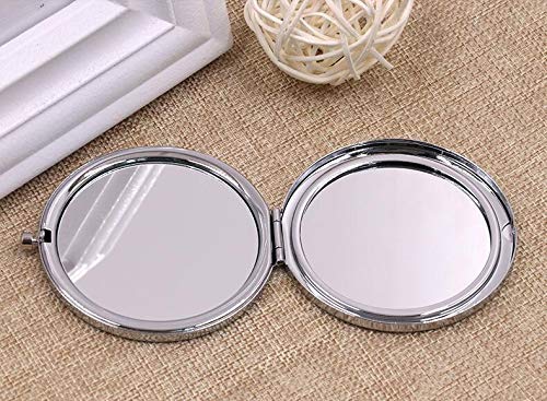 Personalized Makeup Mirror for Granddaughter - Birthday, Graduation & Christmas Gift from Grandma & Grandpa - Perfect for Vanity, Dresser & Travel