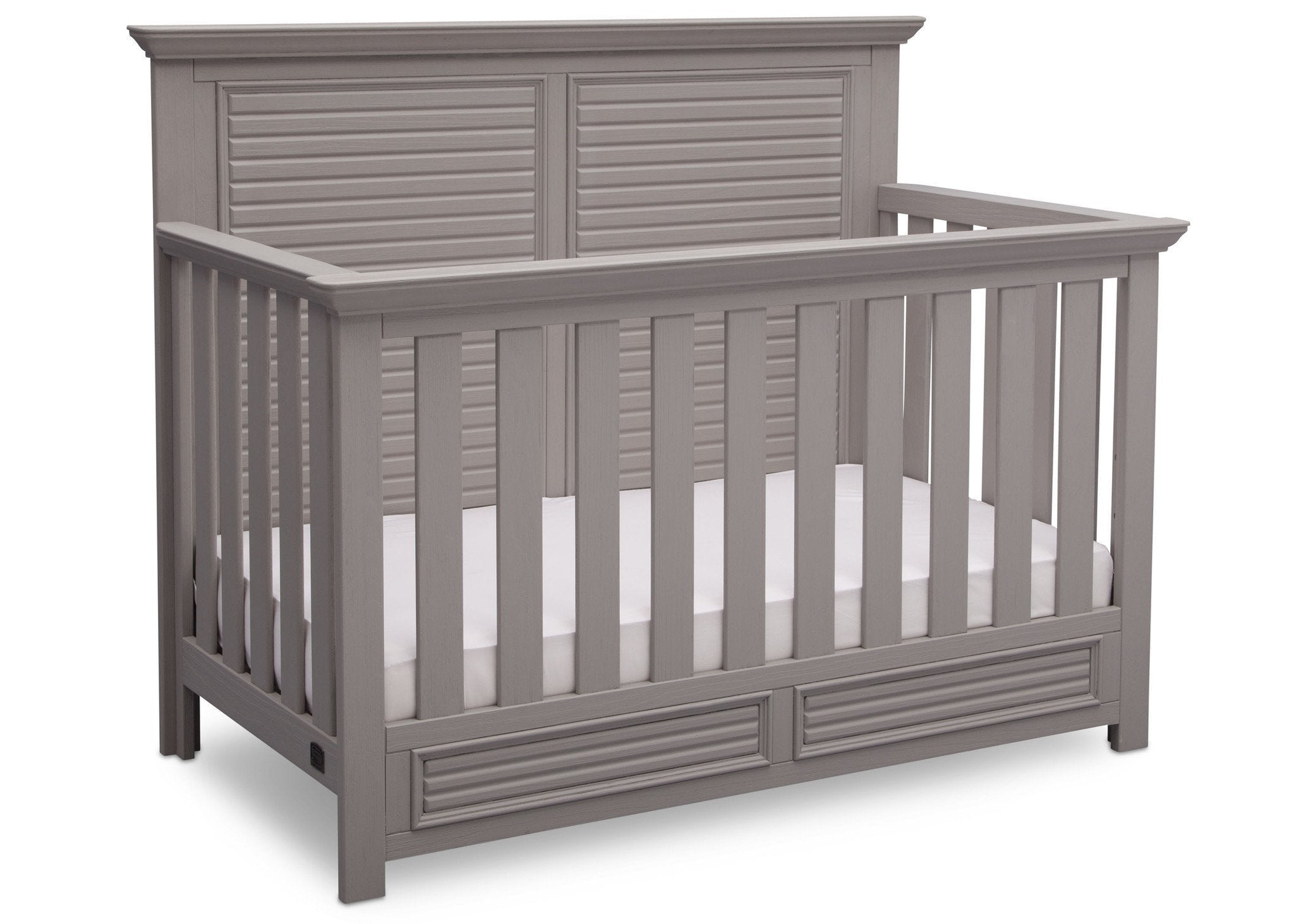 Oakmont Convertible Crib with 3-in-1 Design - Safe Baby Crib for Nursery | Perfect for Newborns, Toddlers & Daycare Use