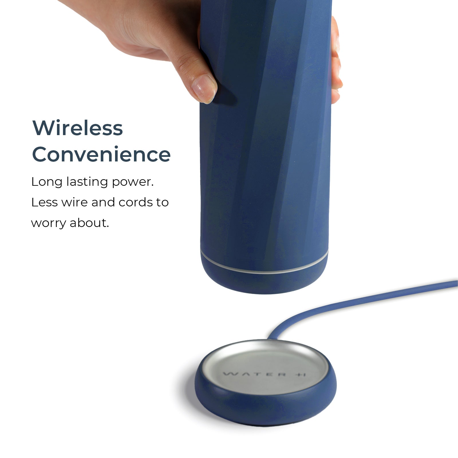 WaterH Vita Smart Water Bottle 18oz - Leakproof Insulated Stainless Steel Bottle with Hydration Tracker & App | Ideal Gift for Fitness, Office & Outdoor Activities