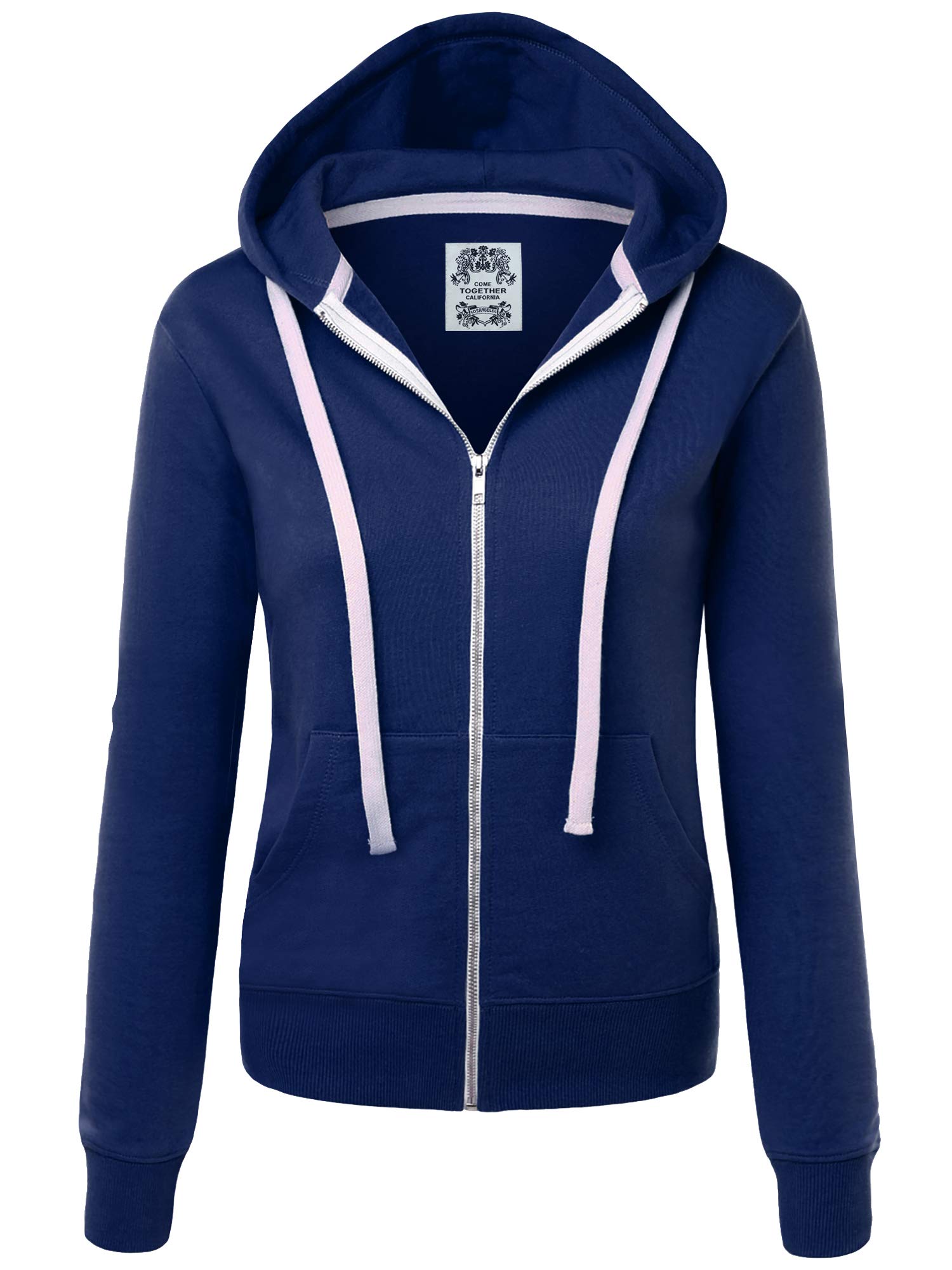 CTC Women's Active Fleece Zip-Up Hoodie Sweater Jacket - Warm & Cozy Workout Hoodie for Running, Yoga & Outdoor Activities