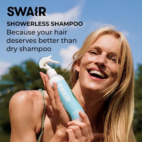 Travel Size Shampoo & Sweat Shield Leave-In Conditioner - Natural Clean Ingredients - Gym, Workout & On-The-Go Hair Care - Perfect for Gym Bag, Travel Carry-On & Active Lifestyle