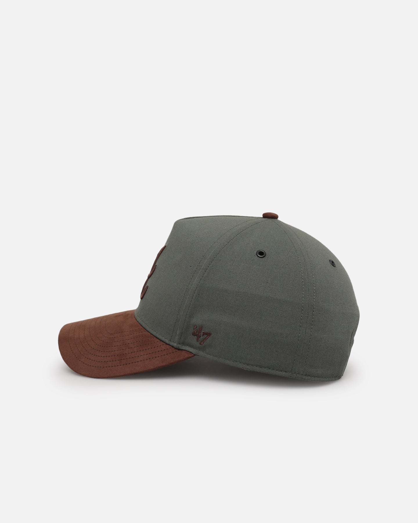 47 Brand Atlanta Braves 'Bottle Green' Snapback Hat - Adjustable Baseball Cap for Men & Women - Perfect for Sports Fans, Casual Wear & Outdoor Activities