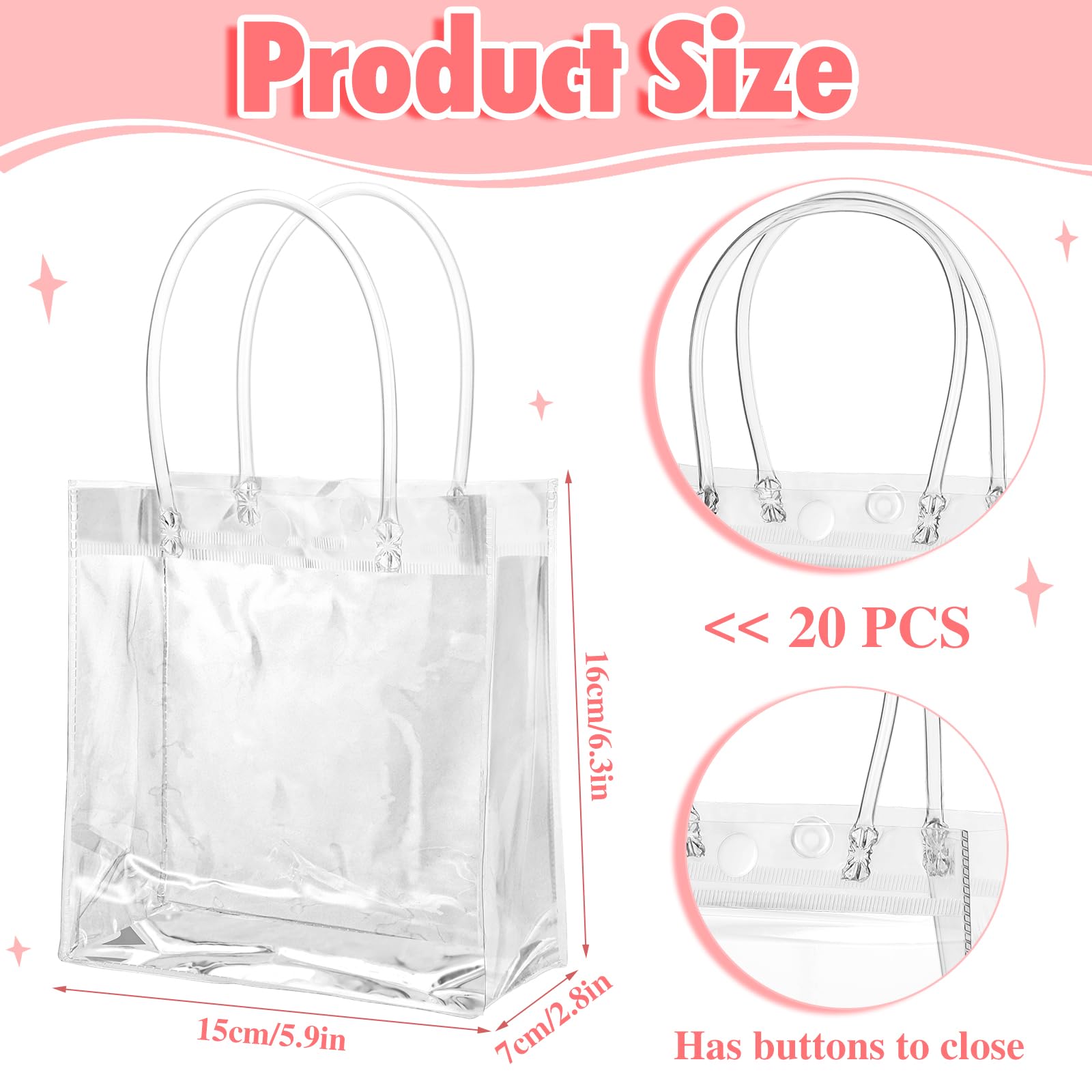 BESARME 20 Pack 6.3