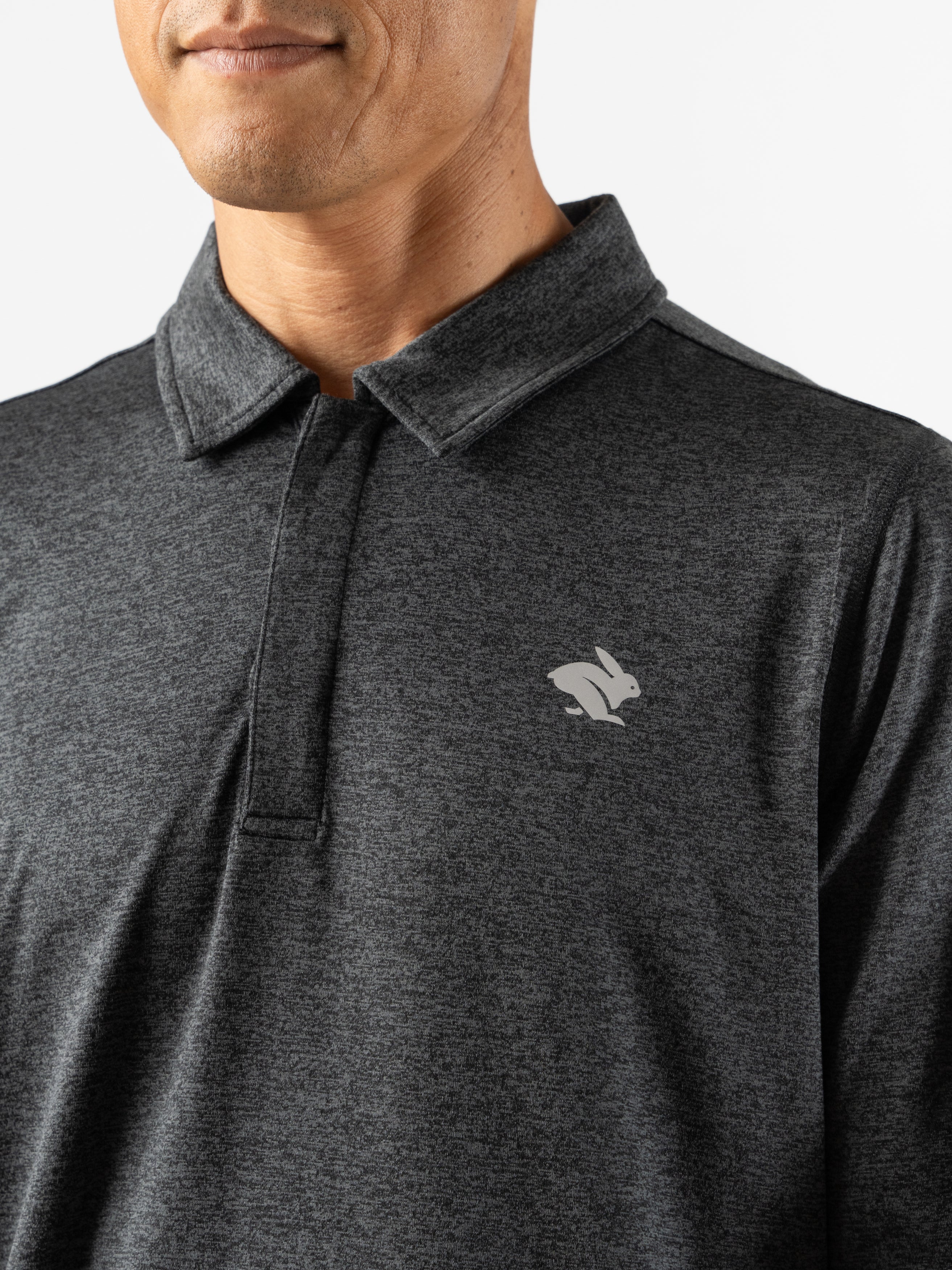 Men's Easy Polo Long Sleeve Shirt - Comfortable Casual Wear for Work, Golf & Everyday Outfits