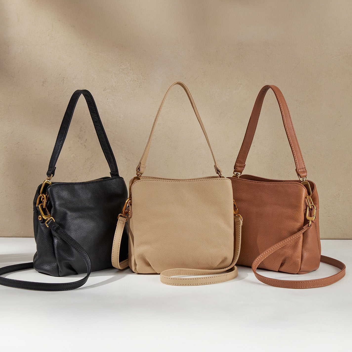 Premium Pebbled Leather & Linen Convertible Shoulder Bag for Women - Stylish Crossbody Tote with Adjustable Strap - Perfect for Work, Travel & Everyday Use