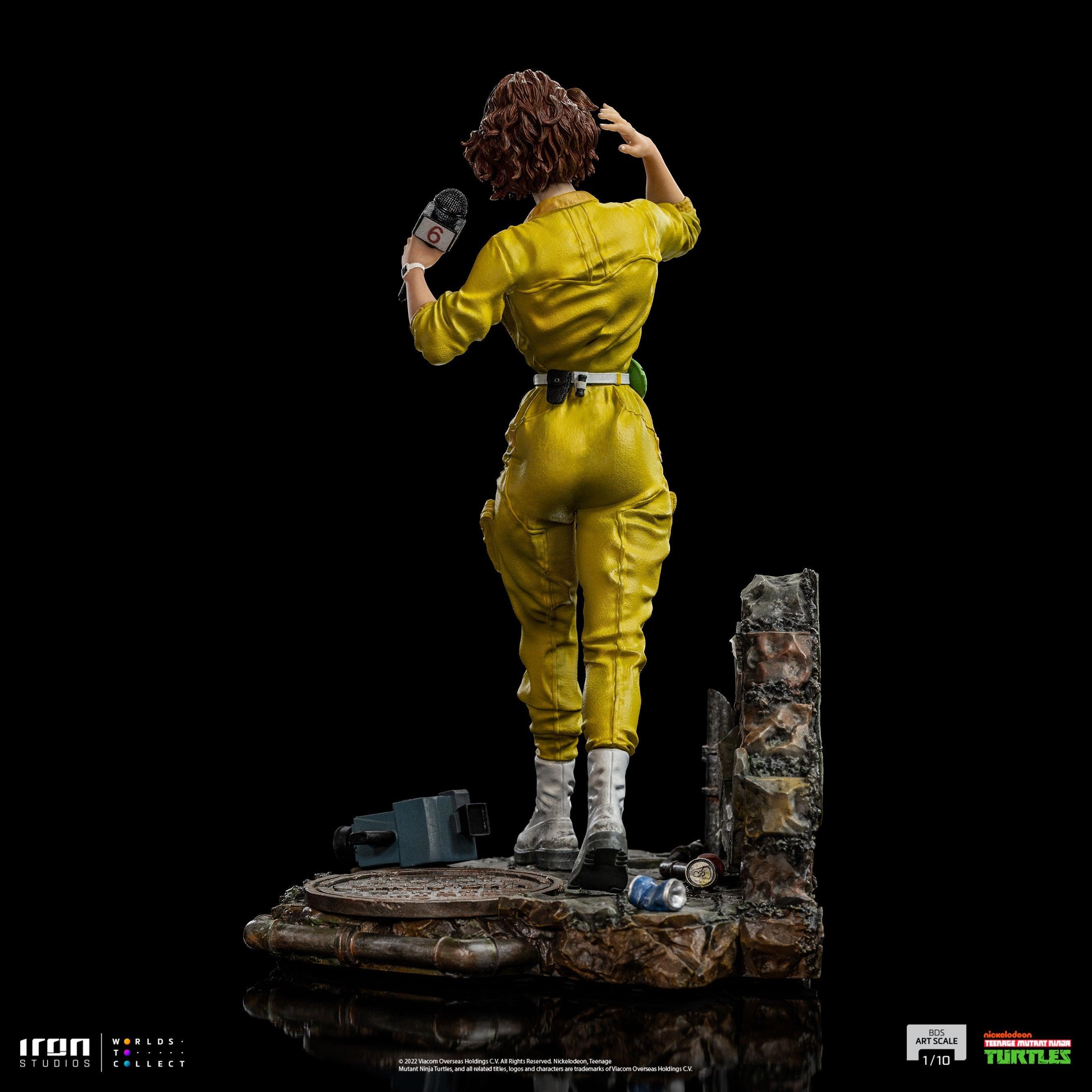 Iron Studios Teenage Mutant Ninja Turtles April O'Neal BDS Art Scale Statue 1/10 - Collectible TMNT Figure for Display & Home Decor - Perfect Gift for Fans & Collectors