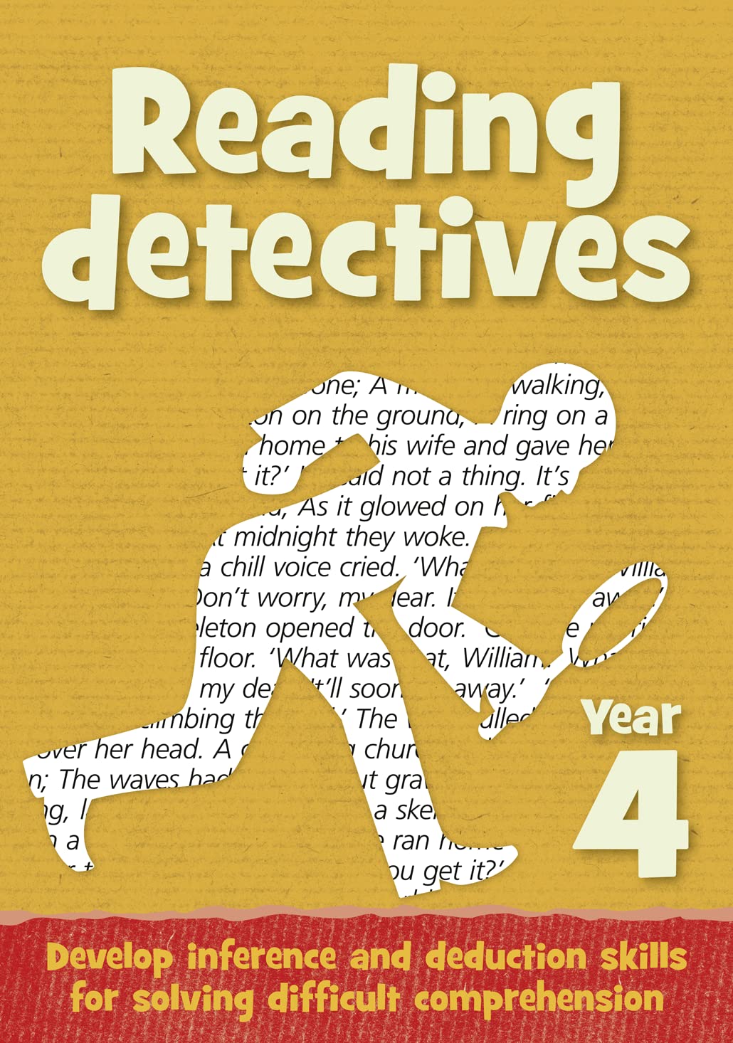 Year 4 Reading Detectives Teacher Resource Book with CD-ROM - Classroom Activities & Literacy Development for Elementary Students