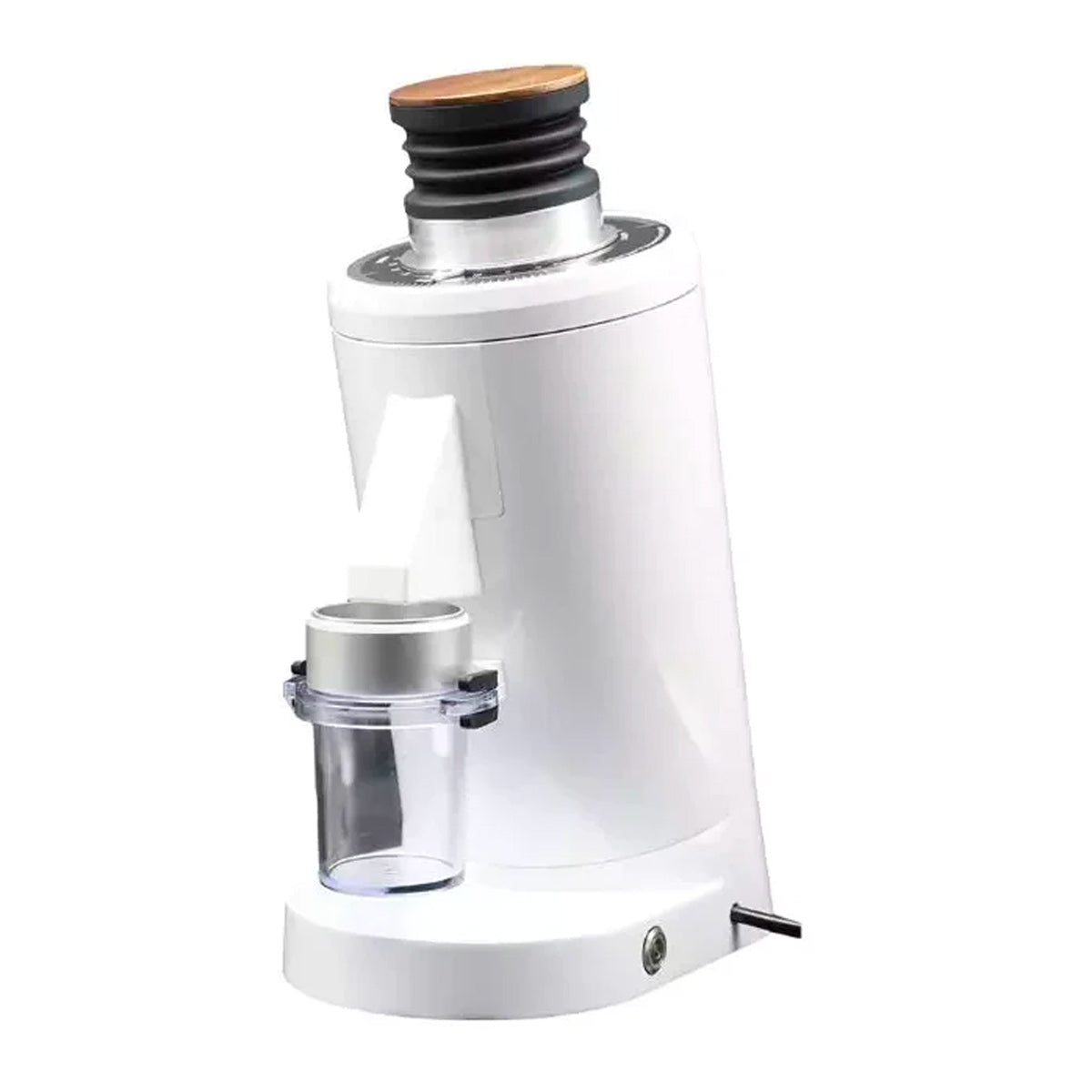 DF83 Single Dose Coffee Grinder with DLC Burrs - Premium White Espresso Grinder for Home Baristas | Perfect for Pour Over, French Press & Specialty Coffee Brewing