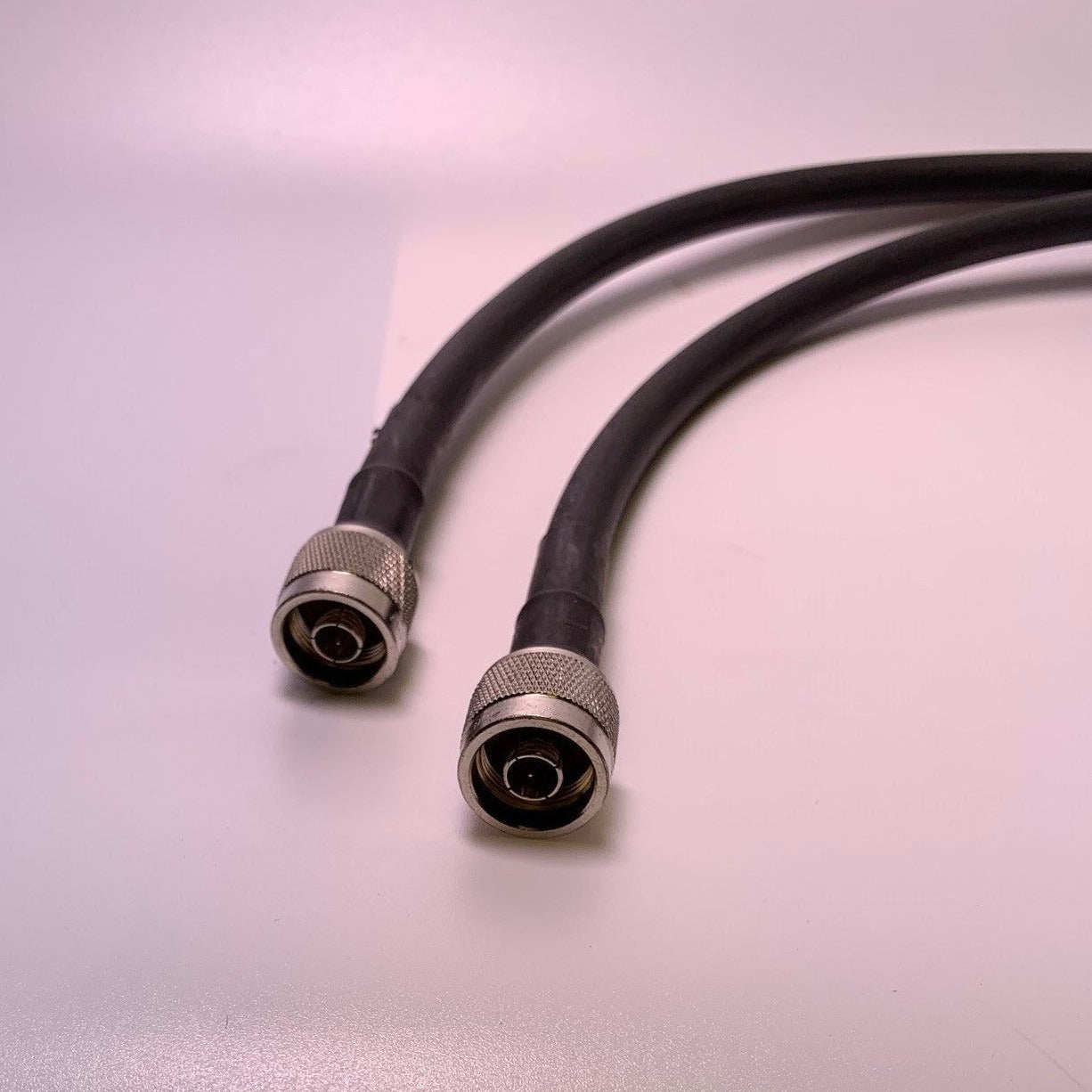 TIMES MICROWAVE LMR 400 N Male to N Male Coaxial Cable - 120ft Low Loss RF Cable for Repeater & Base Station | Ideal for Ham Radio, Cell Signal Boosters & Wireless Networking