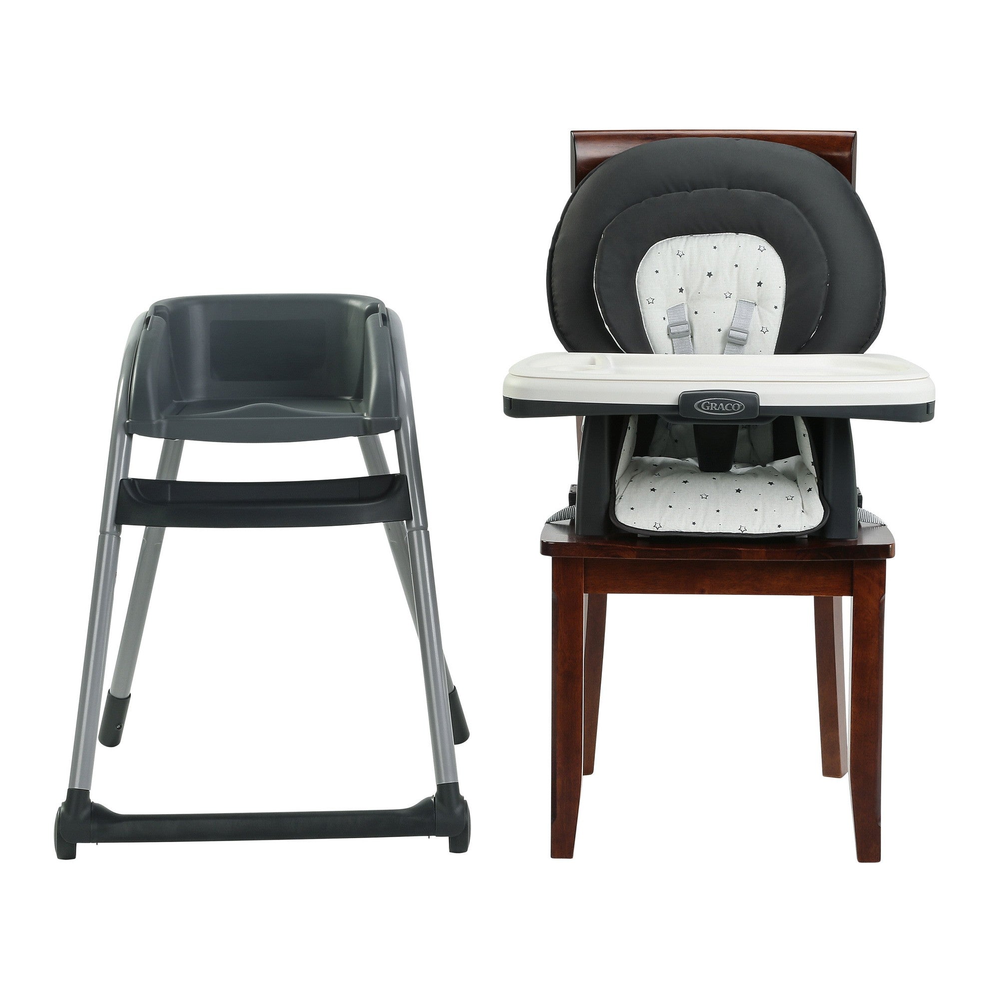 Graco Table2Table 6-in-1 Convertible High Chair for Babies & Toddlers - Adjustable Height, Reclining Seat, Easy Clean - Perfect for Dining, Feeding & Playtime at Home or Restaurant