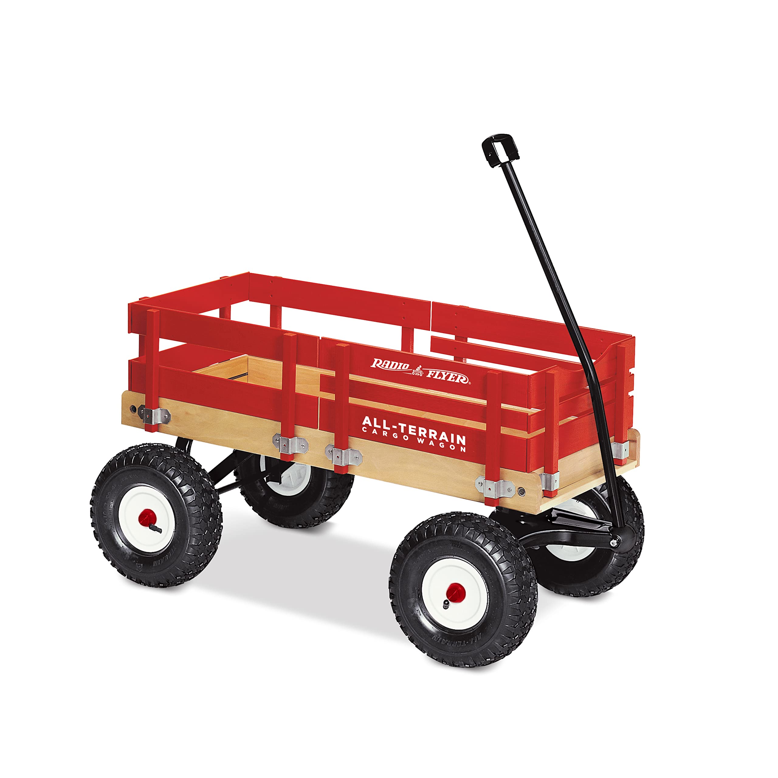 Radio Flyer All-Terrain Cargo Wagon for Kids - Heavy Duty Red Wagon for Ages 1.5+ | Perfect for Outdoor Play, Gardening, and Hauling Supplies