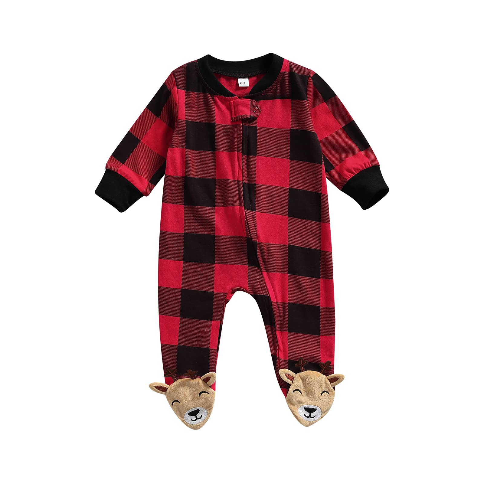 Adorable Newborn Baby Girl & Boy Footie Romper - Soft One-Piece Jumpsuit Sleeper for Infants | Perfect for Playtime, Naptime & Photo Shoots
