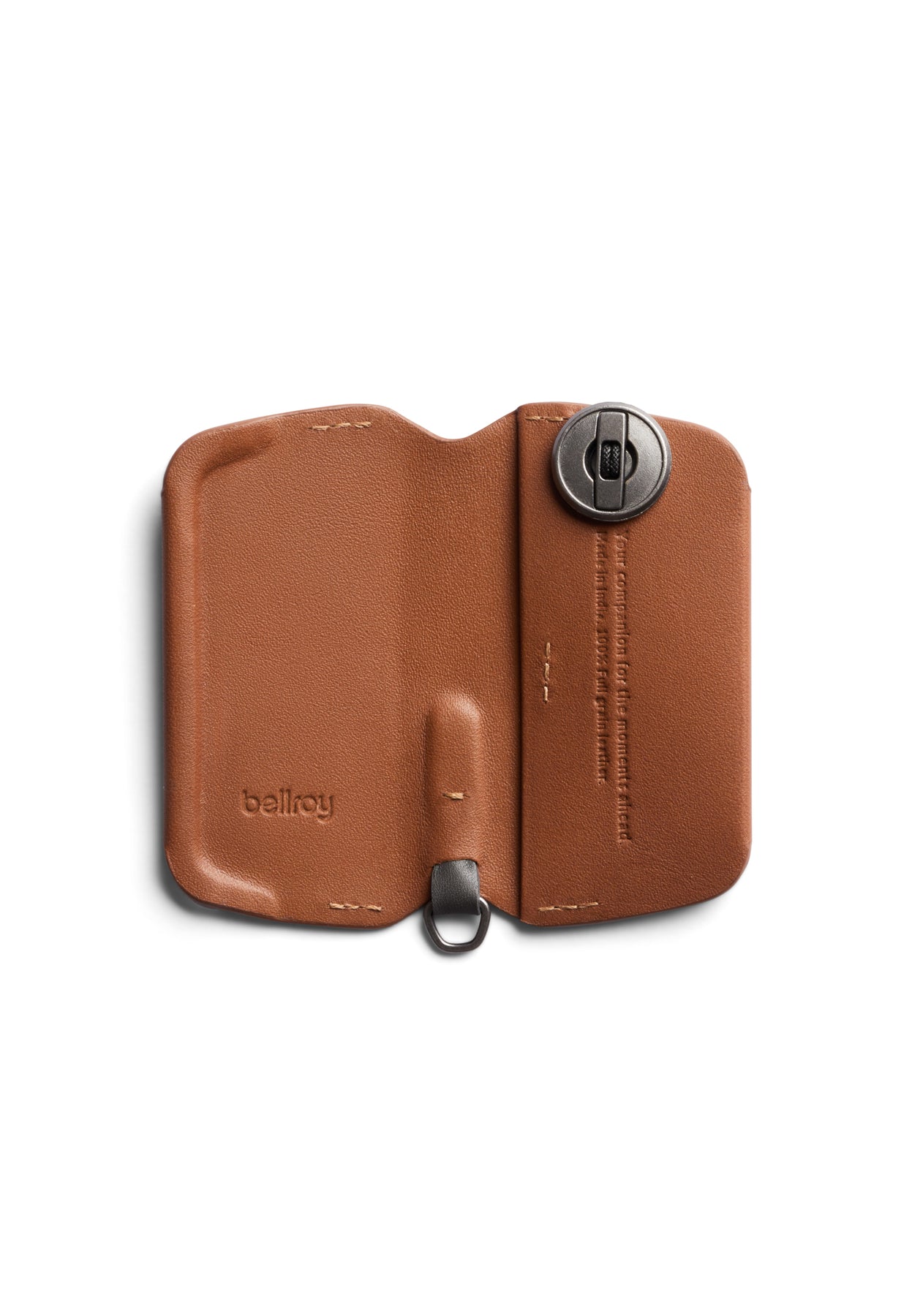 Bellroy Key Cover Third Edition - Premium Leather Key Holder for Keys & Keychains - Perfect for Home, Office & Travel Organization