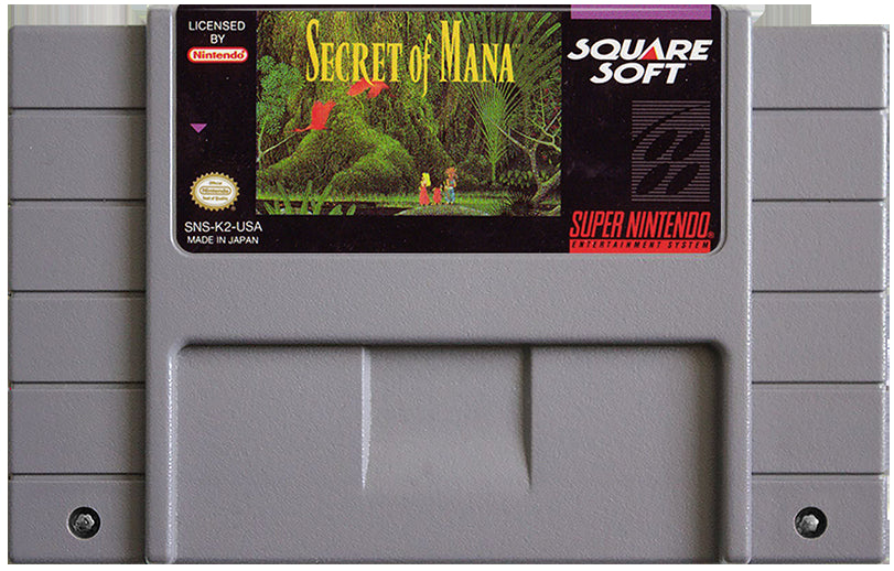 Used Secret of Mana SNES Video Game - Classic Retro RPG Adventure for Nintendo Super Nintendo Entertainment System | Perfect for Collectors & Nostalgic Gamers