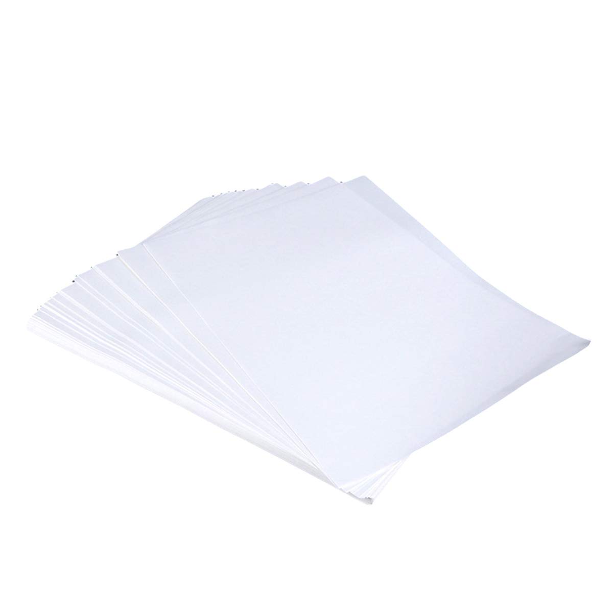 Supvox 100pcs A4 Heat Transfer Sublimation Paper Sheets - Inkjet Printer Transfer Vinyl for Customizing Hats, Bags, T-Shirts & DIY Crafts - Perfect for Personalized Gifts, Home Decor & Small Business Printing