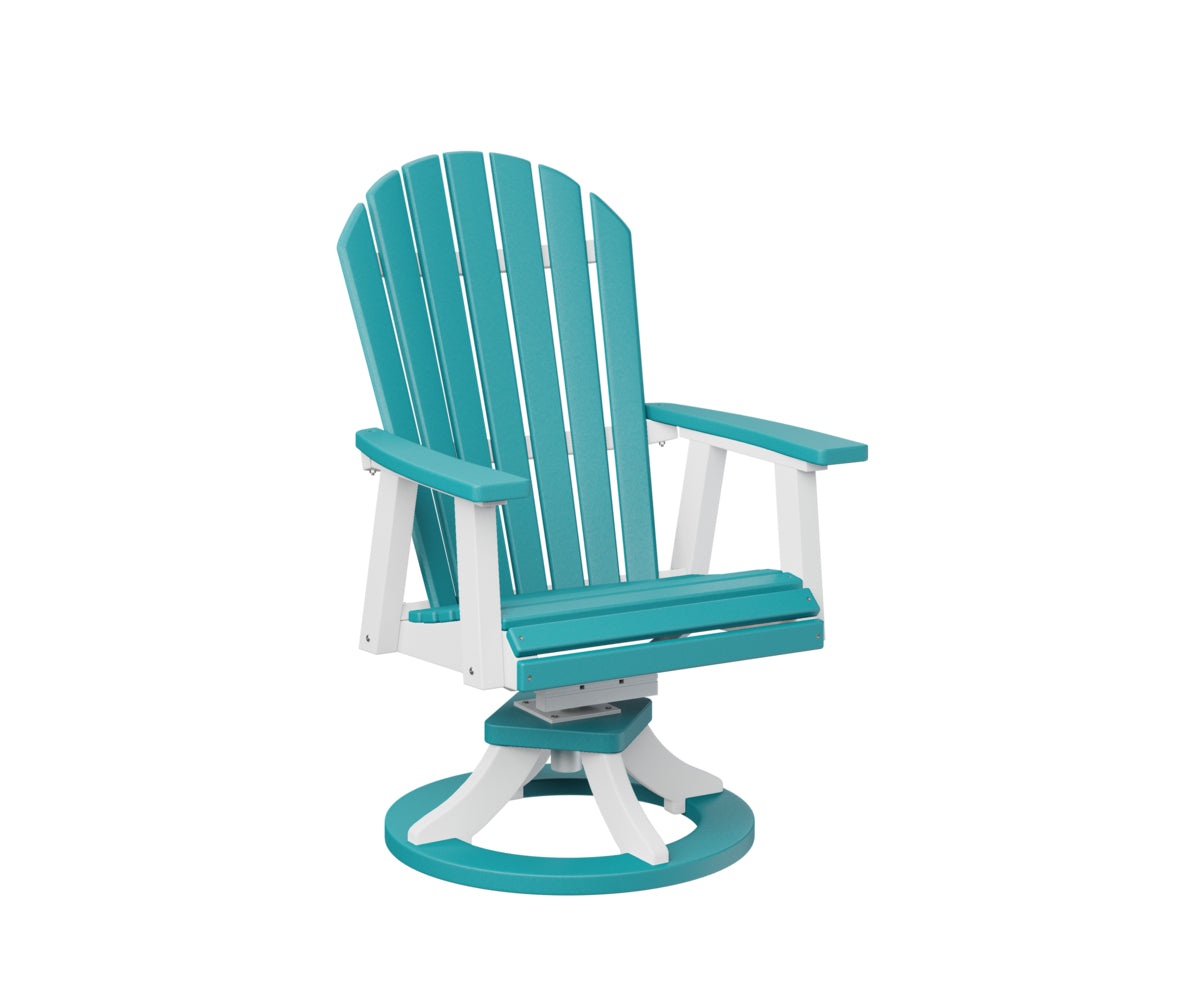 Berlin Gardens Comfo Back Swivel Rocker Dining Chair - Ergonomic Outdoor Patio Furniture for Relaxing & Dining - Perfect for Backyard, Garden, Poolside & Deck Use