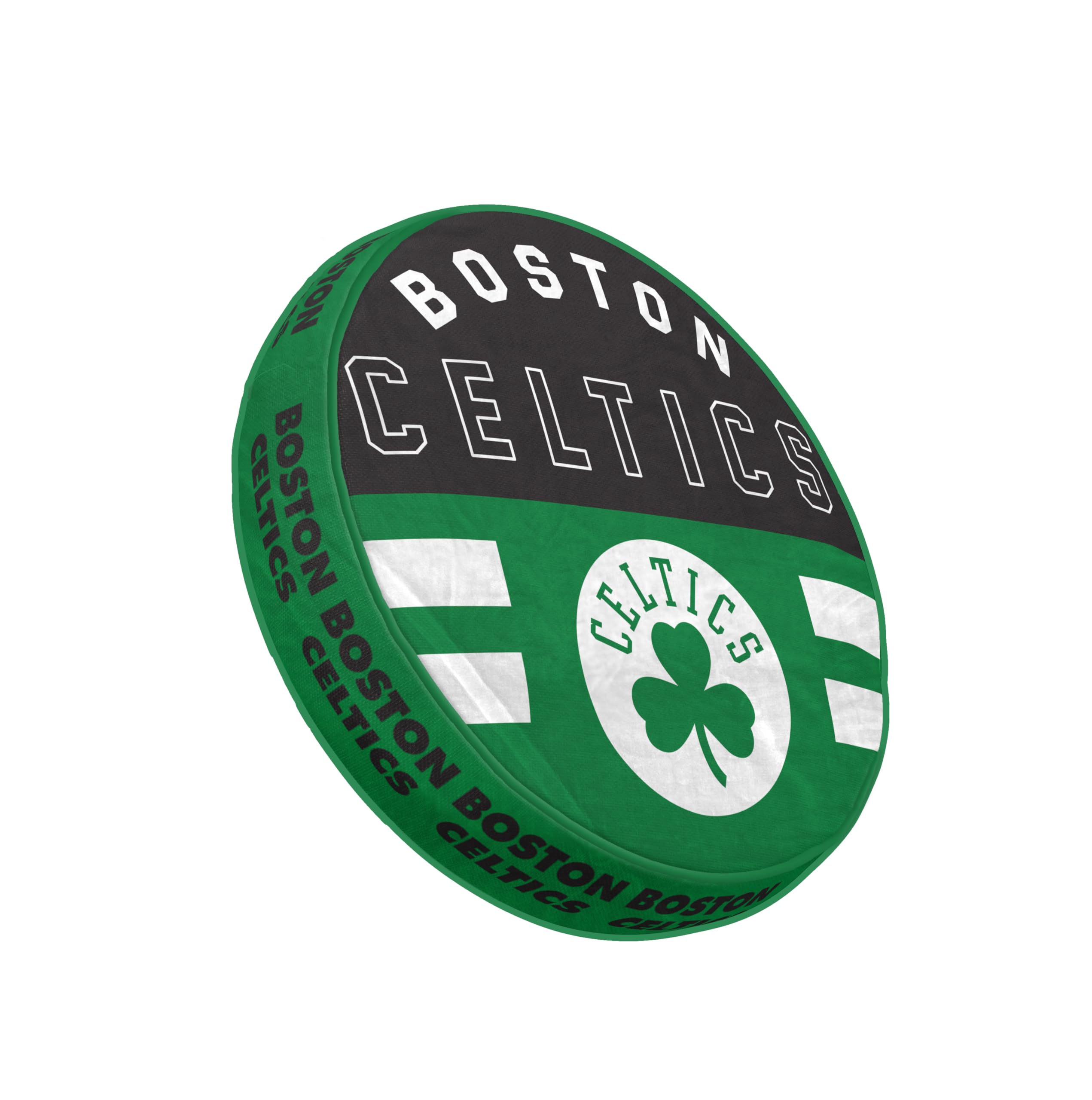 Official NBA Team Logo Circle Plushlete Pillow - Soft & Cuddly Basketball Fan Gift for Home, Office & Game Day Decor