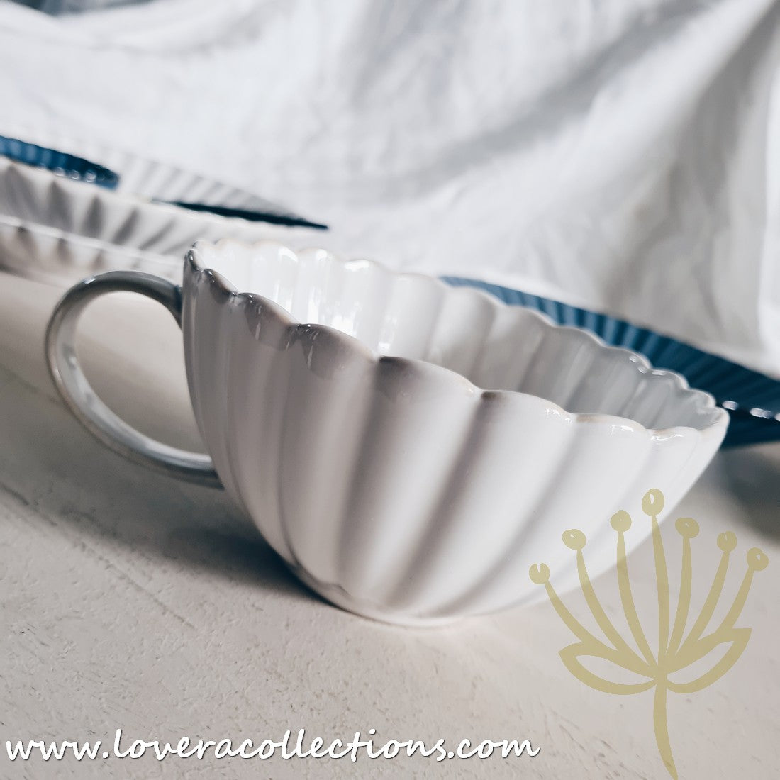 Rustic Seashell Dinnerware Set - Beach Themed Plates, Bowls & Serving Dishes for Coastal Dining & Entertaining - Perfect for Beach House, Summer Parties & Nautical Decor