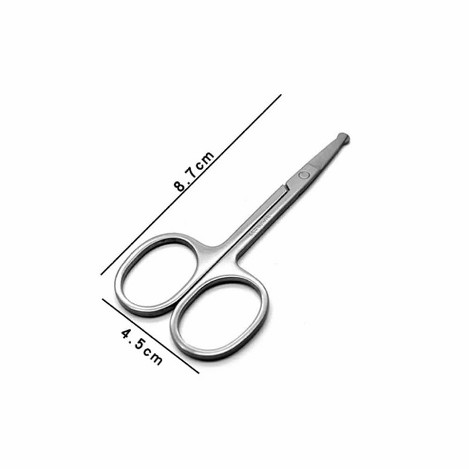 YSUUZRL 2-Piece Professional Nose Hair Scissors & Comedone Extractor Kit - Whitehead & Blackhead Removal Tools for Acne Treatment, Facial Cleansing & Beauty Salon Use - Perfect for Deep Skin Cleaning & Pimple Extraction at Home