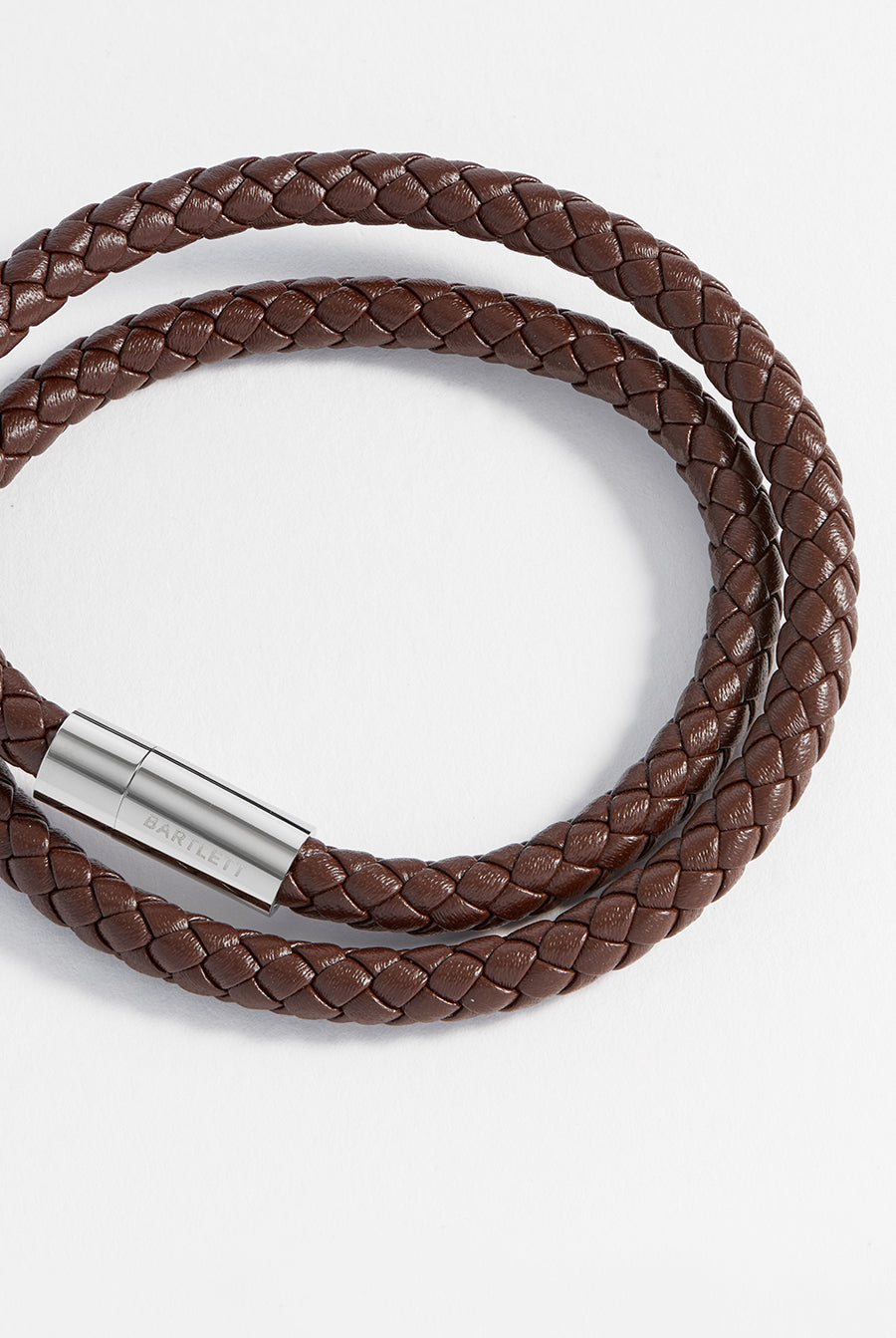Men's Genuine Leather Double Plaited Wrap Bracelet - Stylish Adjustable Wristband for Casual Wear, Date Night & Gifts