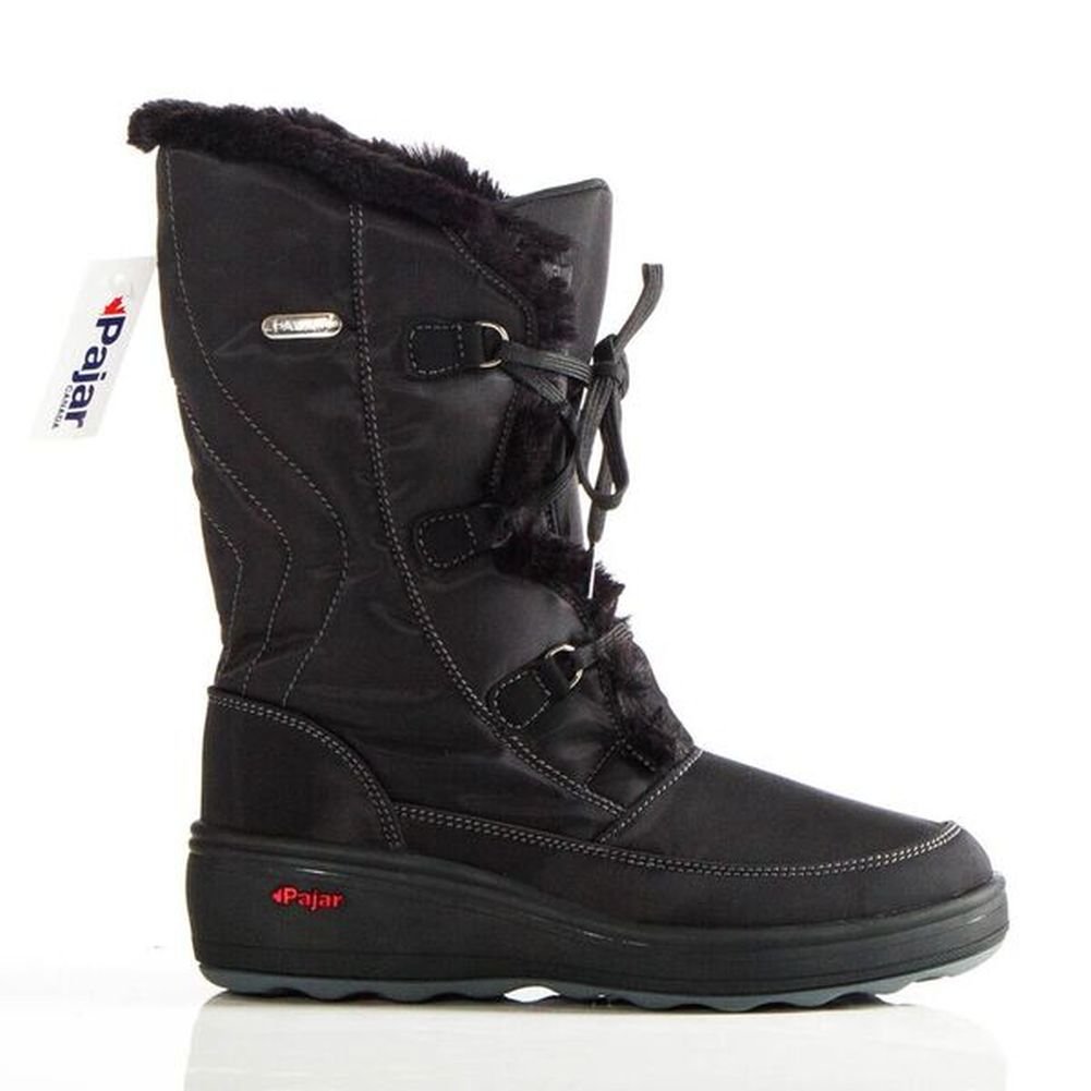 PAJAR Canada MARCIE Women's Waterproof Winter Snow Boots with Ice Gripper Traction - Warm Slip-Resistant Boots for Snowy Weather, Hiking & Outdoor Activities