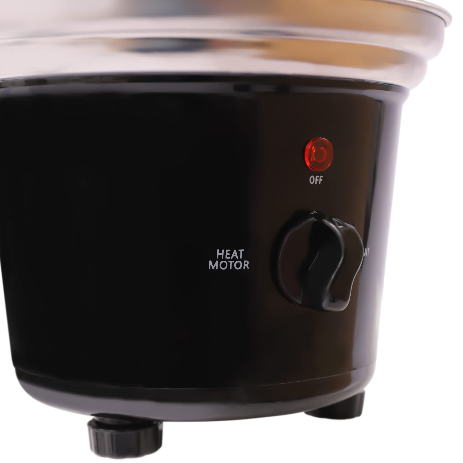 1lb Chocolate Fountain Machine - 3-Tier Stainless Steel Fondue Fountain with Fruit Plate & 40W Heater for Christmas, Birthday Parties, Weddings & Events (120V) - Perfect for Dessert Buffets, Catering & Home Entertaining