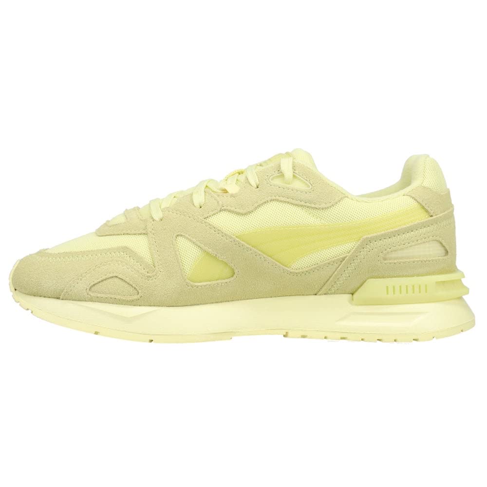 PUMA Men's Mirage MOX Mono Lace-Up Casual Sneakers - Yellow | Lightweight Running Shoes for Gym, Workout & Everyday Wear