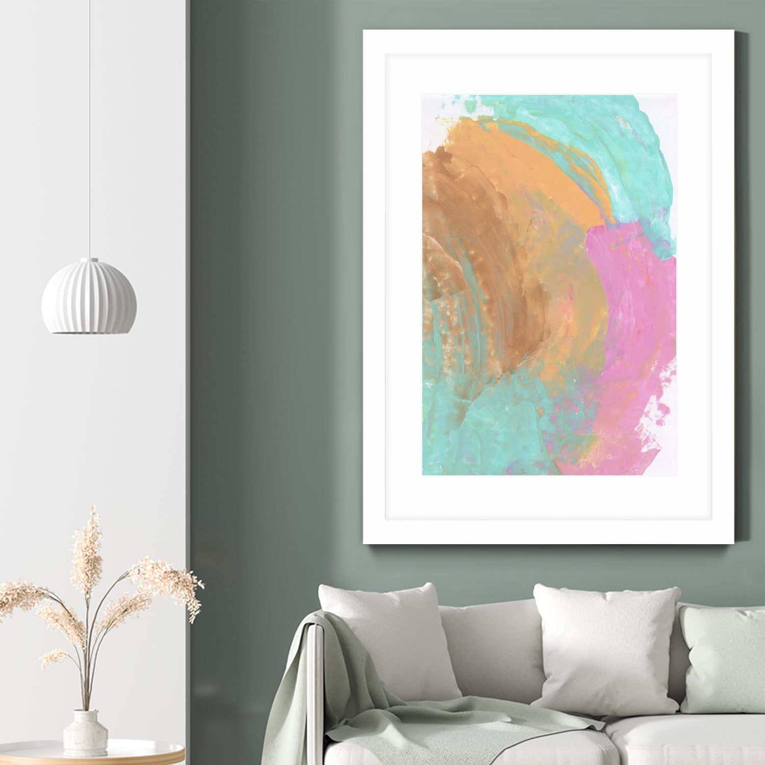 Abstract 844 - Modern Wall Art Canvas Painting for Home & Office Decor | Perfect for Living Room, Bedroom & Office Spaces
