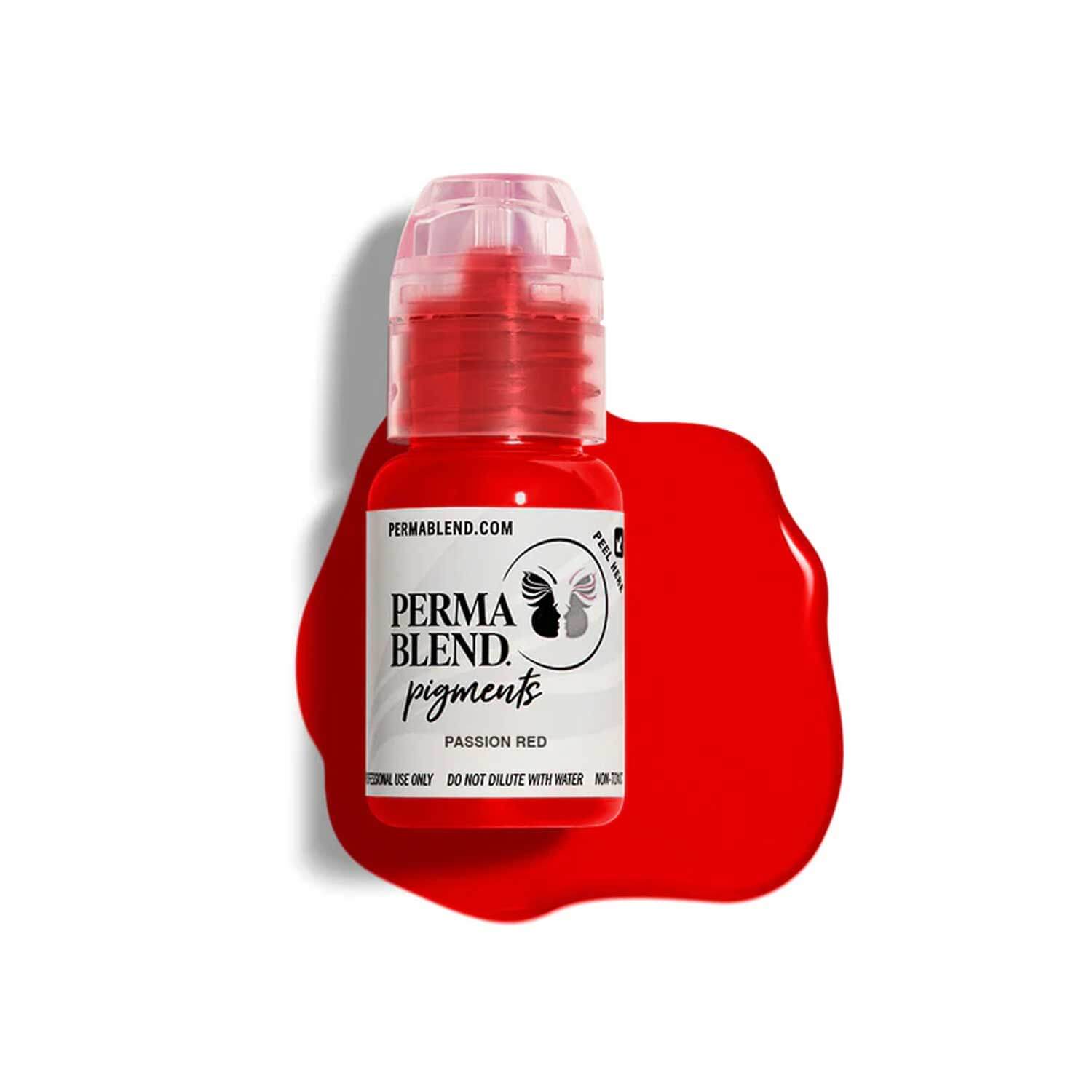 Passion Red Permablend Lipstick - Long Lasting Matte Liquid Lipstick for Women, Vegan & Cruelty-Free - Perfect for Parties, Date Nights & Everyday Wear