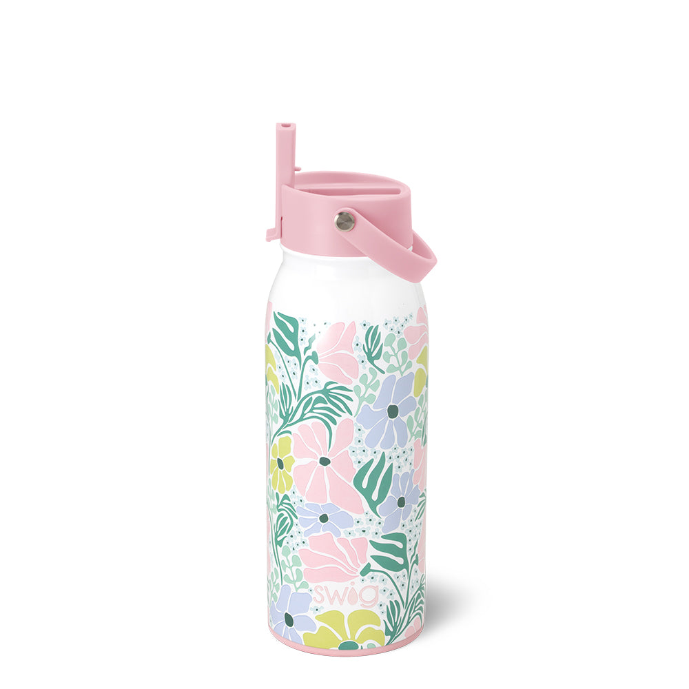 36oz Insulated Stainless Steel Flip & Sip Water Bottle - Leakproof, BPA-Free for Outdoor, Gym, Hiking & Travel - Keeps Drinks Cold 24Hrs/Hot 12Hrs