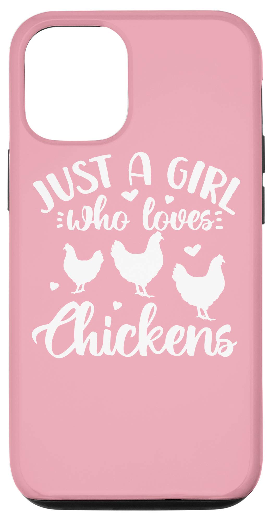 iPhone 12/12 Pro Funny Chicken Lover Case - Cute Hen Design Protective Phone Cover for Women - Perfect Gift for Poultry Enthusiasts & Farm Animal Lovers (Kitchen, Farm, Countryside Lifestyle)