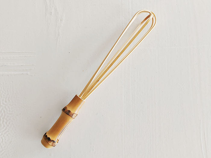 Chikuen Small Bamboo Root Whisks - Natural Eco-Friendly Tea Whisk for Matcha, Perfect for Japanese Tea Ceremony & Home Brewing