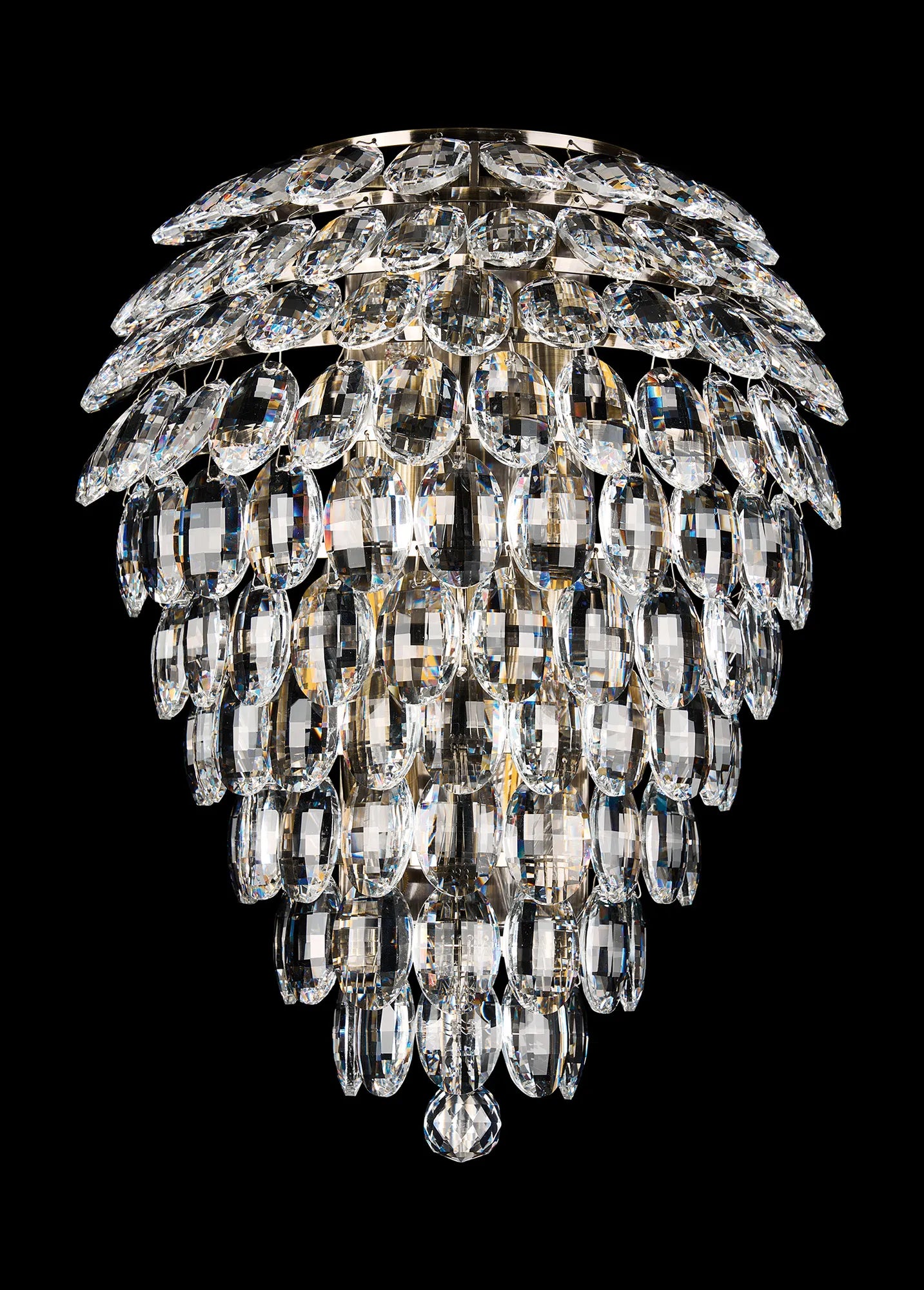 Consten IP Tall Wall Lamp - 6 Light G9 Base, IP44 Waterproof, Modern Sconce for Living Room, Bedroom, or Hallway Lighting
