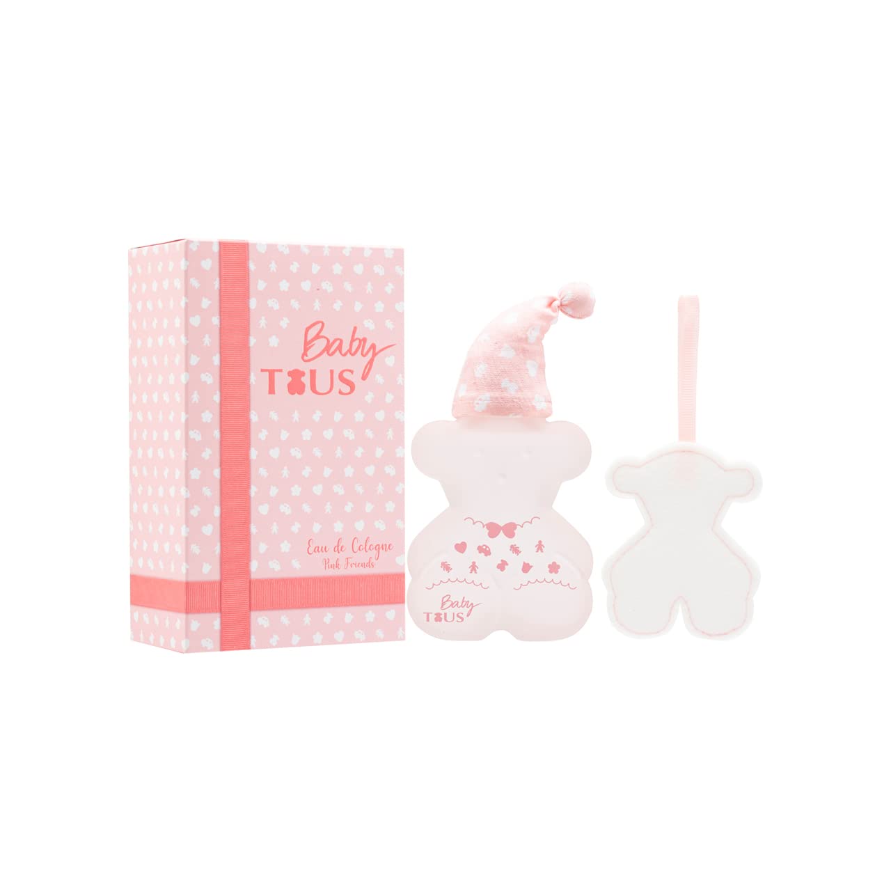 Tous Baby Pink Friends Eau de Cologne for Kids - 3.4 oz Perfume Spray | Floral Fruity Scent | Perfect for Birthdays, Special Occasions & Everyday Wear