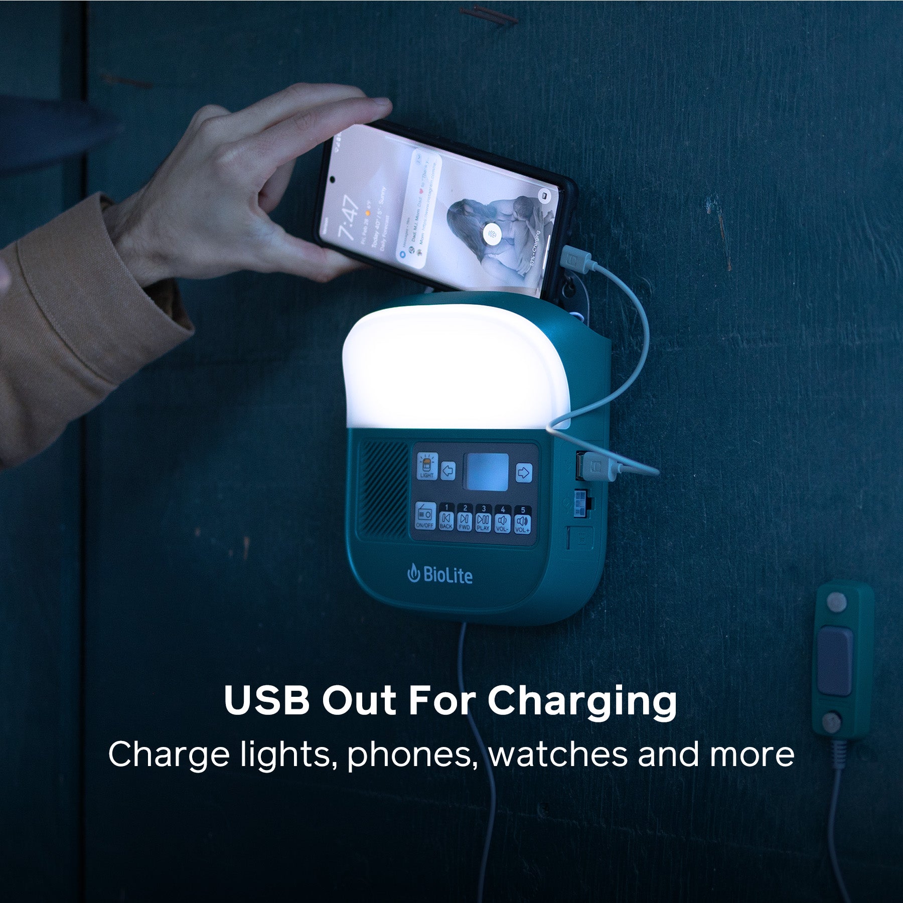 Emergency Solar Lighting Kit for Apartments - Portable Solar Power Backup for Blackouts, Camping & Outdoor Adventures