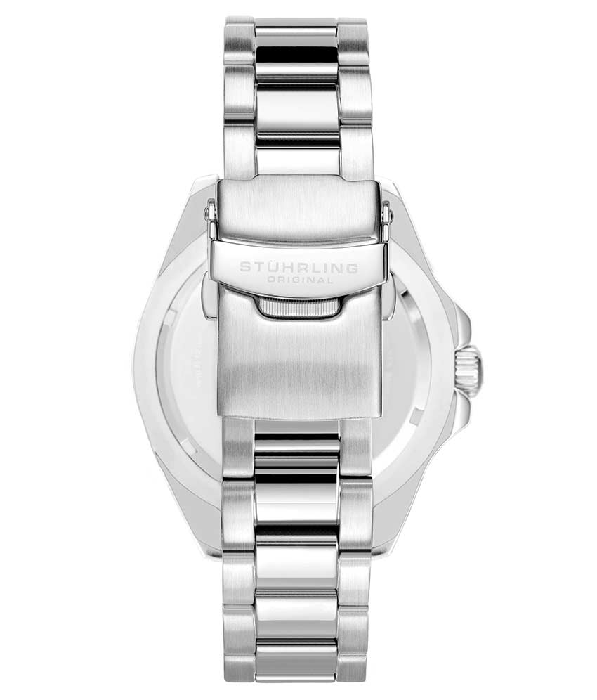 3930 Quartz 43mm Diver Watch - Waterproof Stainless Steel Sports Watch for Men - Perfect for Swimming, Diving & Outdoor Adventures