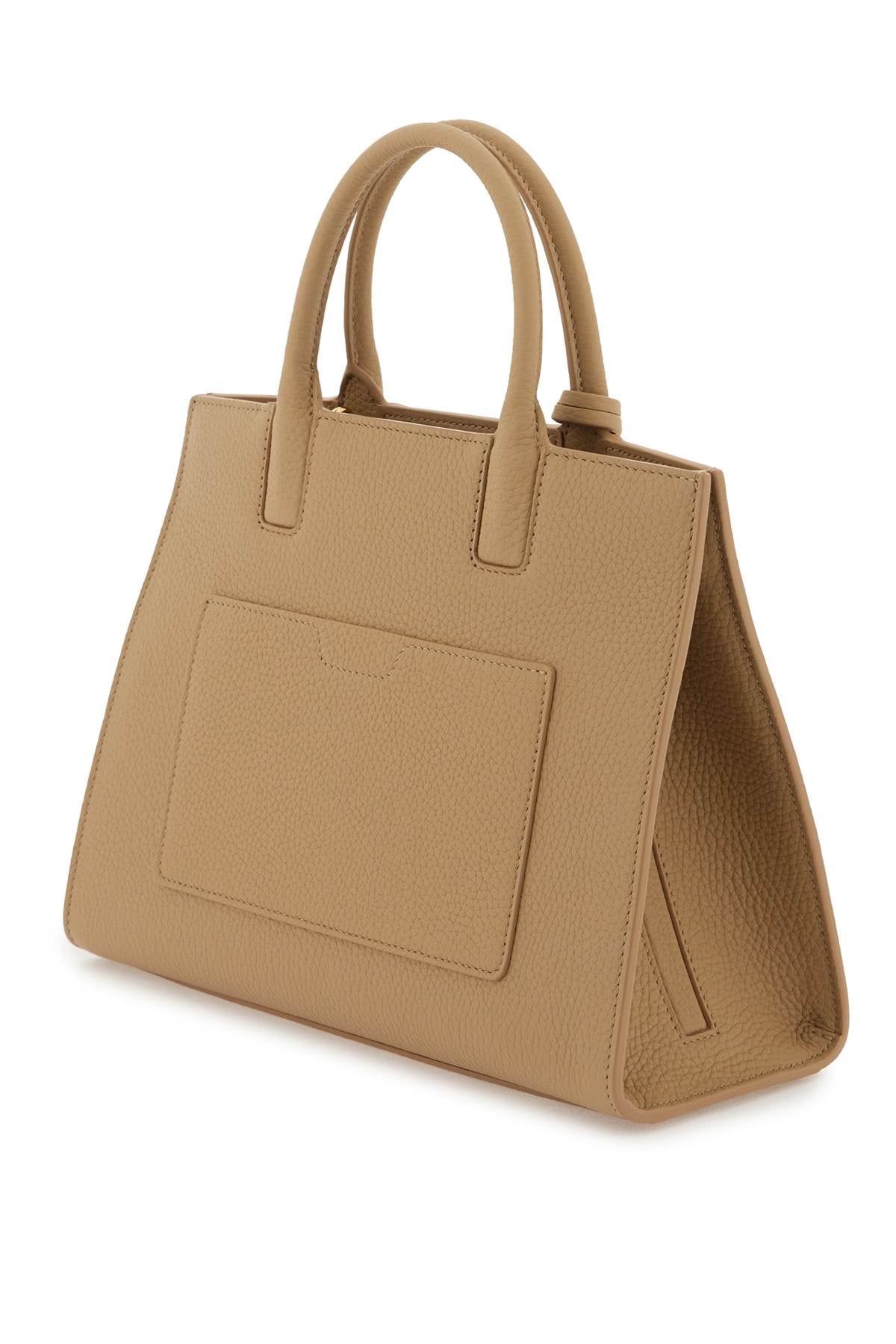 Burberry Frances Leather Handbag for Women - Luxury Designer Tote Bag with Adjustable Strap, Perfect for Work, Travel & Everyday Use