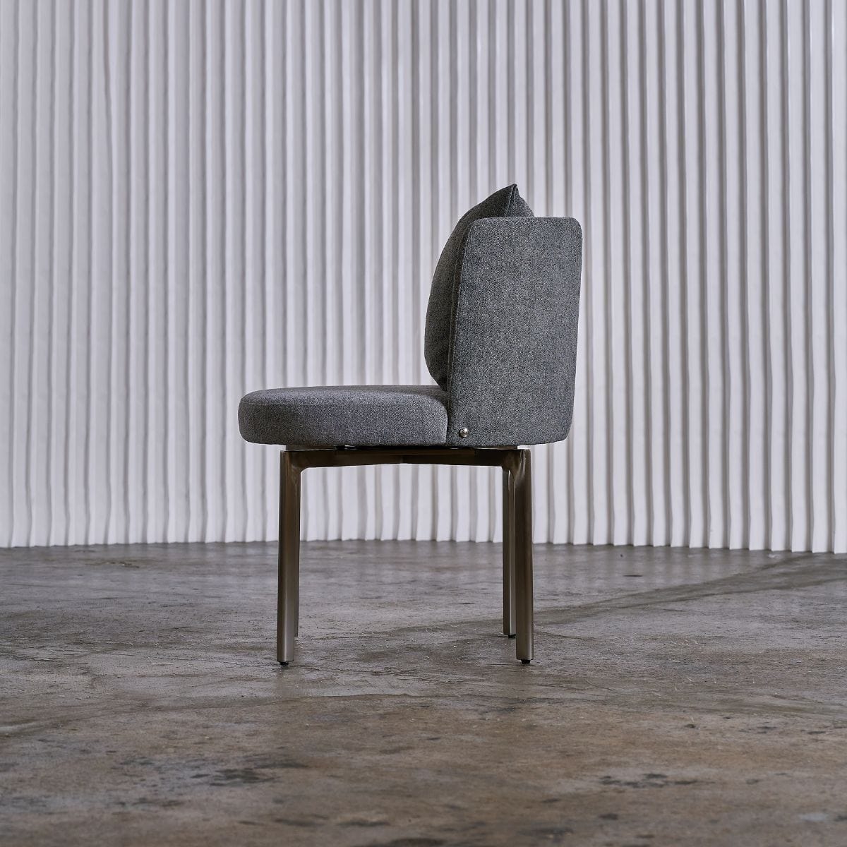 JASPA Modern Dining Chair - Sturdy Wooden Kitchen Chair with Comfortable Cushion - Perfect for Dining Room, Kitchen, and Home Office Use