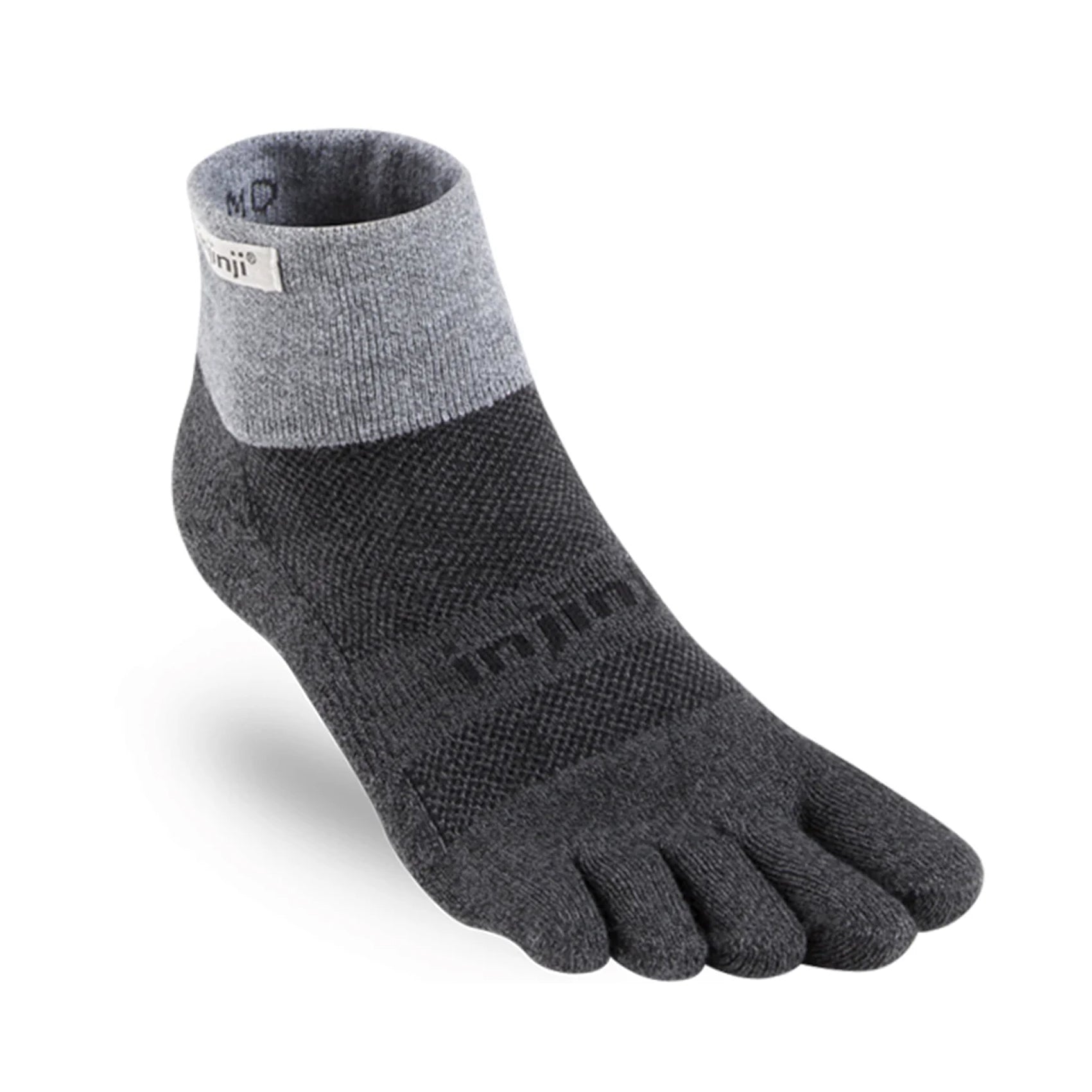 Unisex Injinji Trail Midweight Mini Crew Socks - Toe Socks for Hiking, Running & Outdoor Activities - Breathable & Comfortable for Men & Women