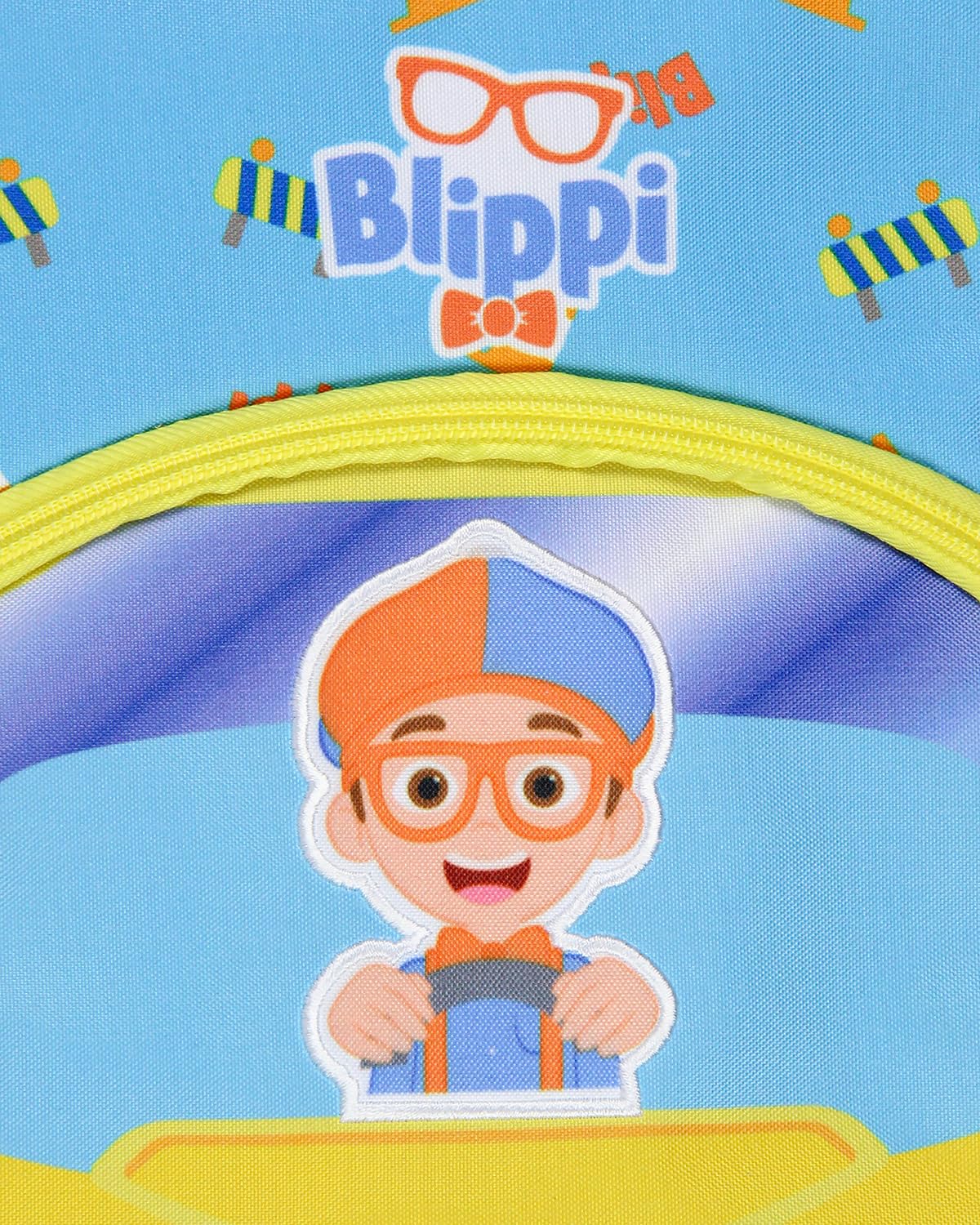 Blippi Insulated Lunch Box for Kids - Thermal Tote Bag for Hot & Cold Food, Drinks & Snacks - Perfect for School, Picnics & Travel