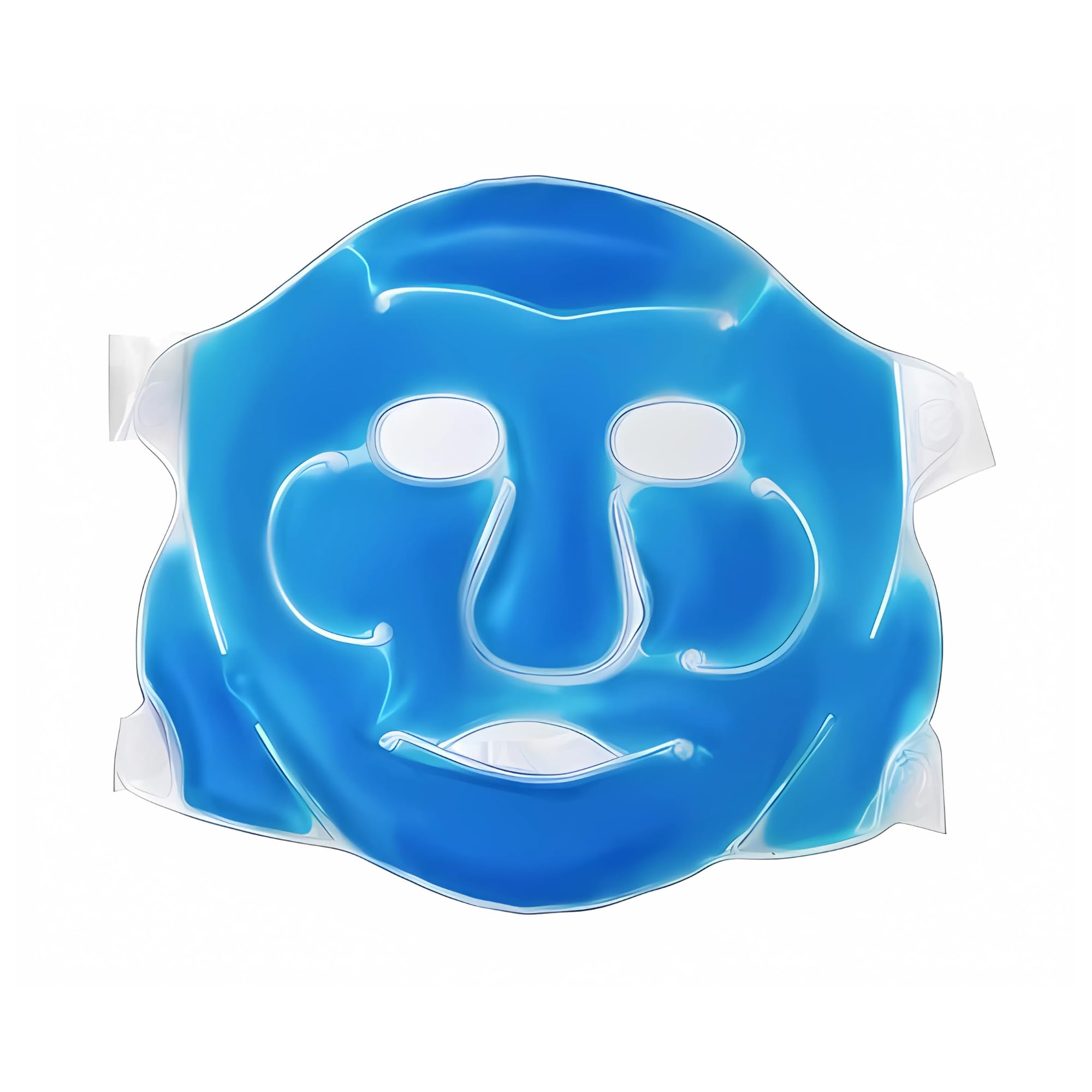 Axteno Aqua Ice Cooling Gel Mask - Cold Therapy Face Mask for Puffy Eyes, Sunburn & Migraine Relief - Perfect for Post-Workout, Travel & Skincare Routine