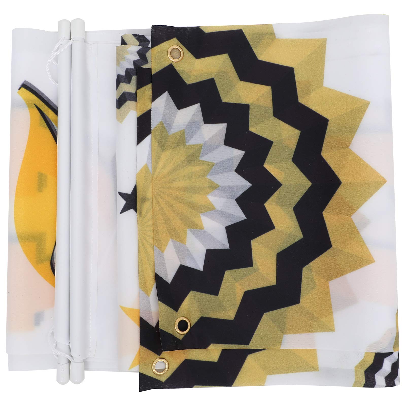 2021 Graduation Door Banner & Flag - 1 Pair Polyester Hanging Decorations for Graduation Party, Front Door Sign, Congrats League Celebration - Perfect for School, College, University Graduation Ceremonies & Home Decor