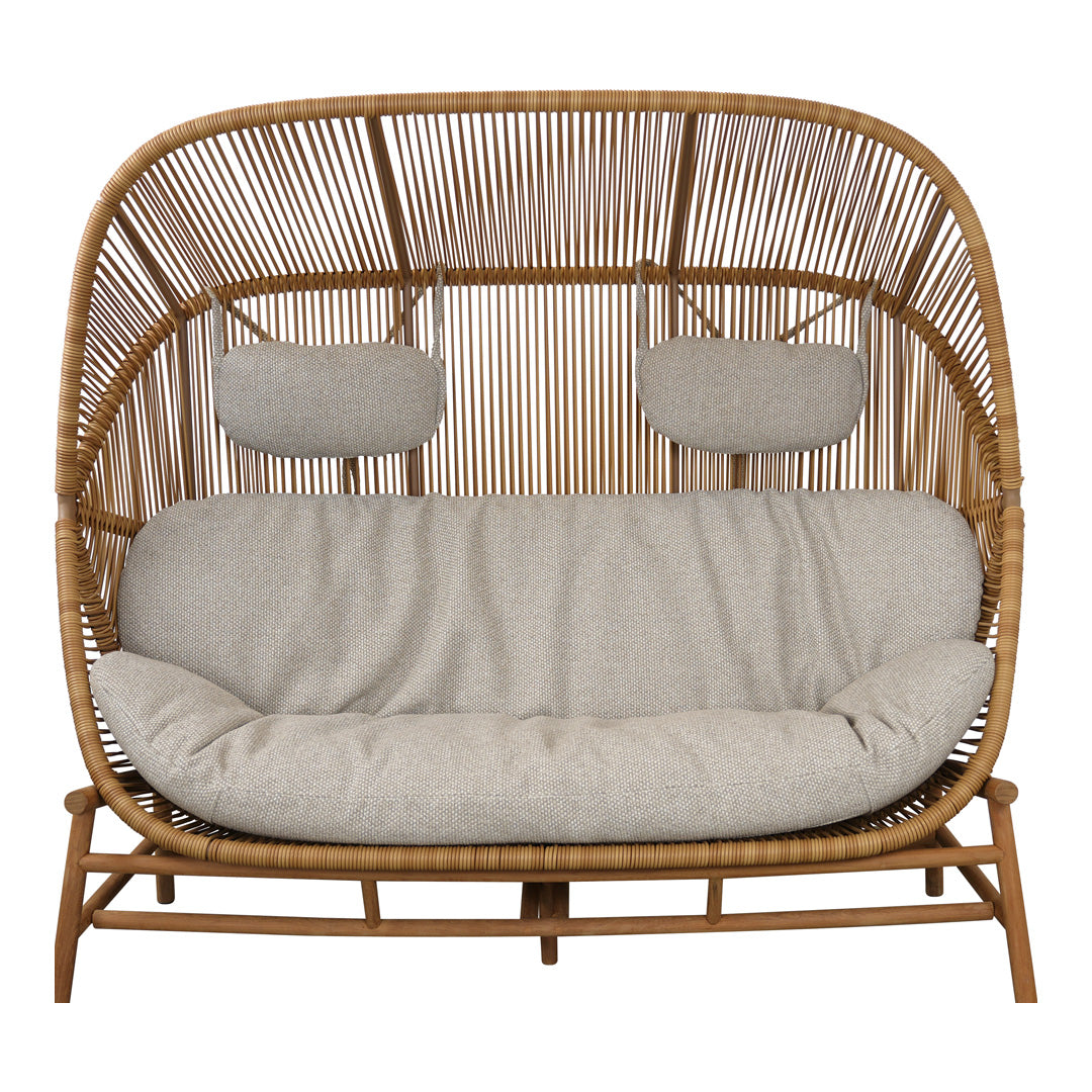 Hive 2-Seater Sofa - Modern Fabric Loveseat for Small Spaces | Perfect for Living Room, Apartment & Office Waiting Area
