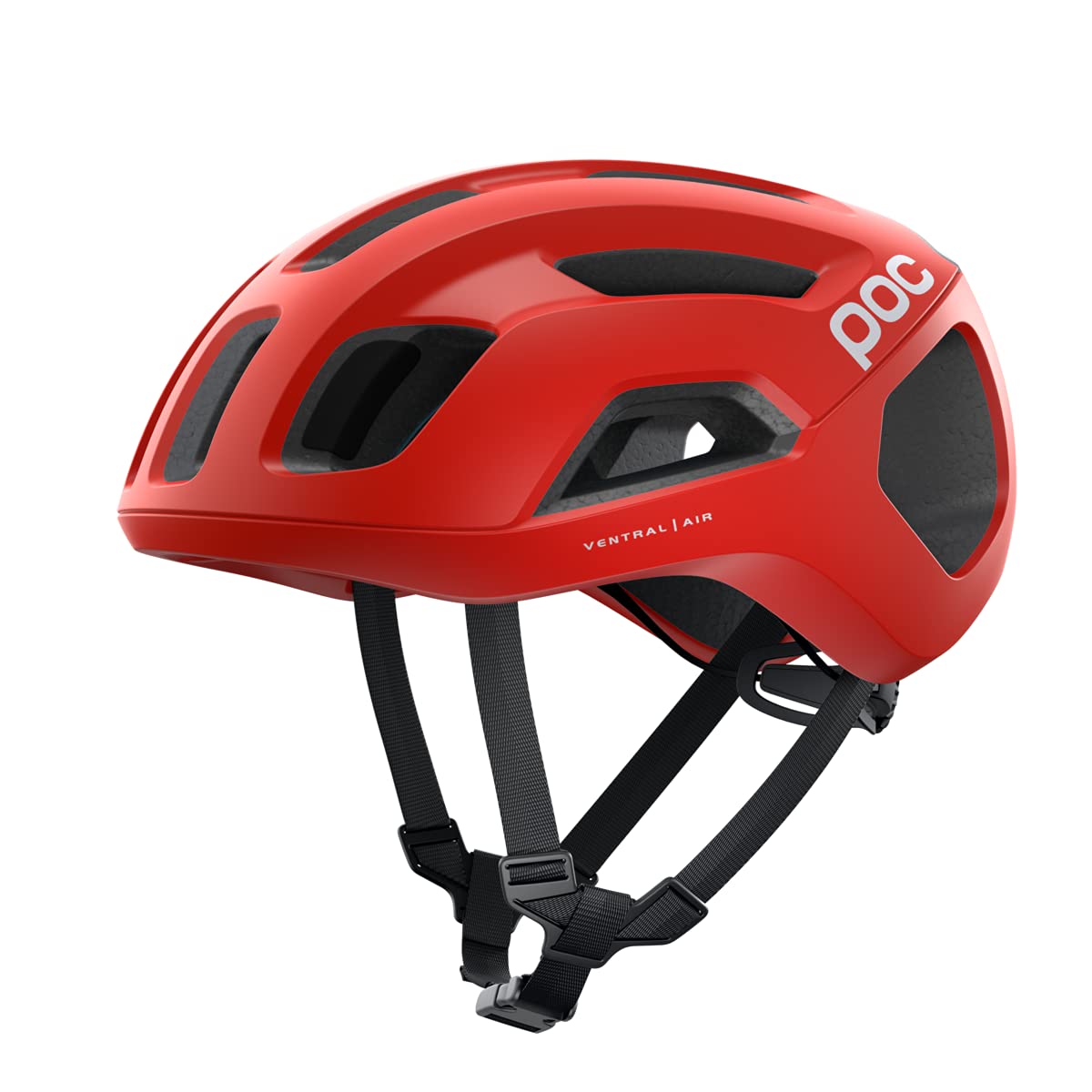 POC Ventral Air Spin Bike Helmet - Lightweight & Ventilated Cycling Helmet for Men & Women, Prismane Red Matte (Size S) - Perfect for Road Biking, Mountain Biking & Commuting