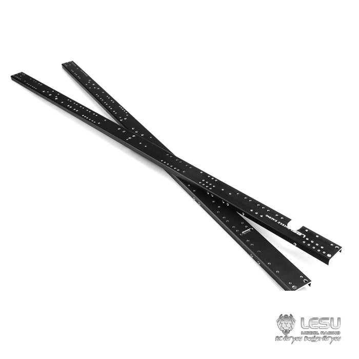 1/14 LESU 8x8 Hydraulic RC Dump Truck Metal Chassis Rail - CNC Precision Parts for DIY Radio Control Model Toy Car | Off-Road Construction Vehicle Simulation Gift for Adults & Kids