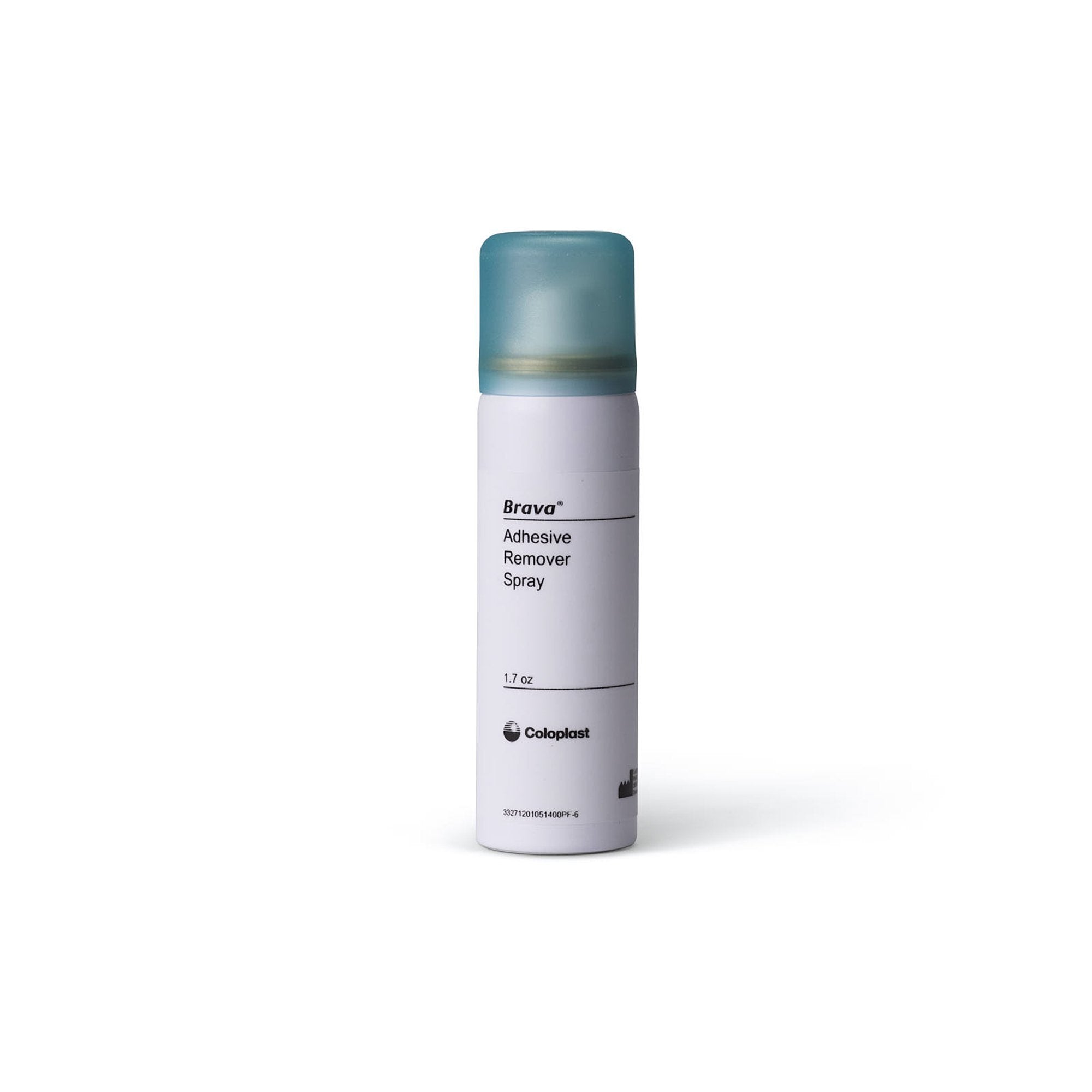 Coloplast Brava Adhesive Remover Spray - 1.7 oz Gentle Medical Adhesive Remover for Ostomy & Wound Care - Perfect for Sensitive Skin After Stoma or Surgical Tape Removal