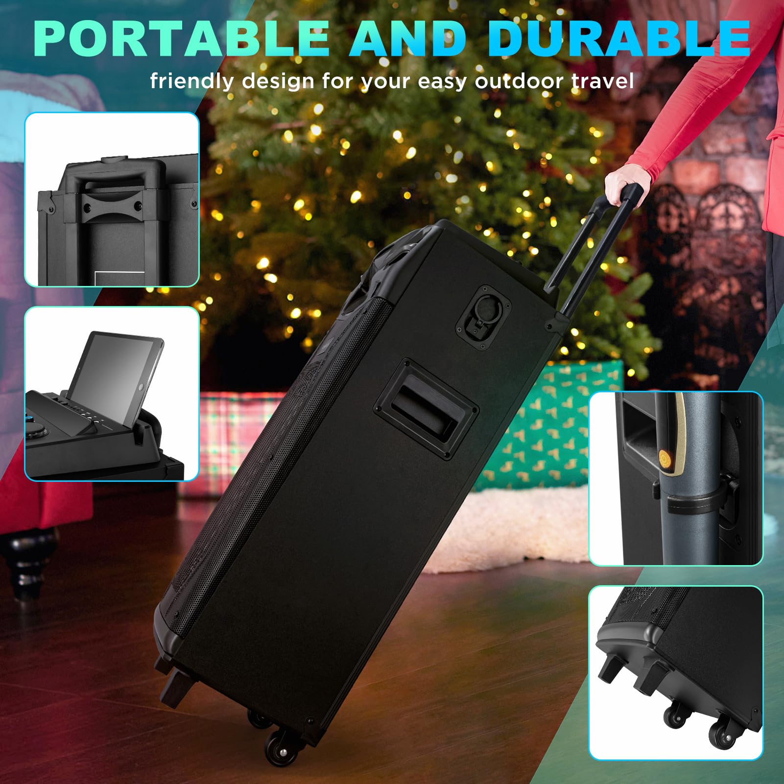 GTSK210-1 Professional Karaoke Machine with 10