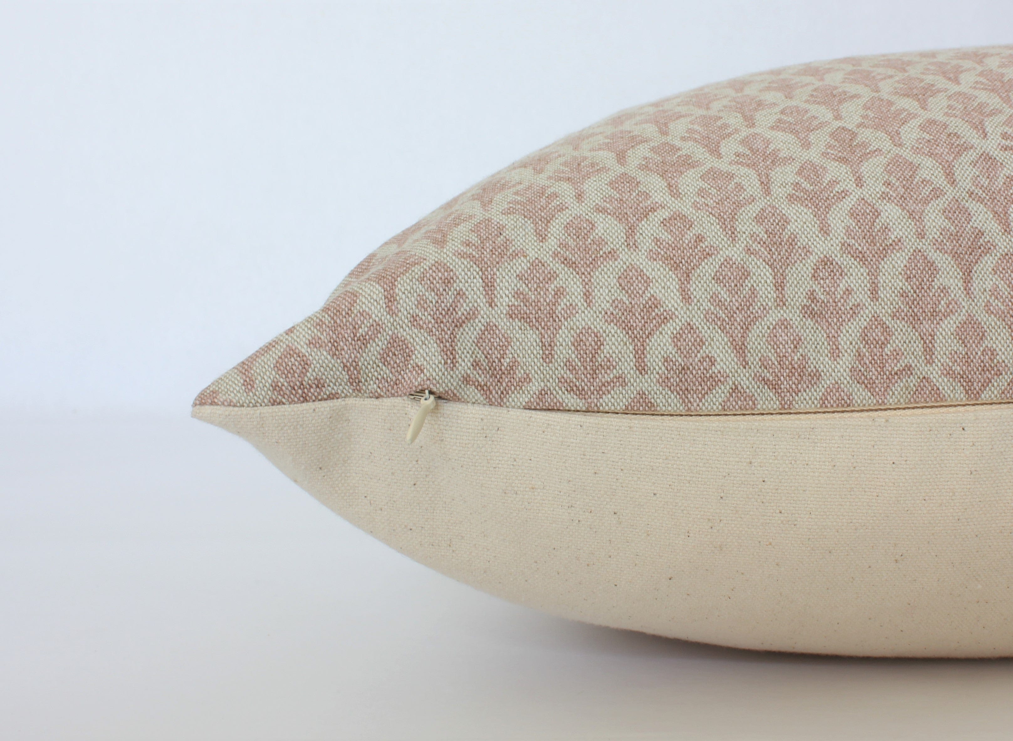 Lotus Blush Pillow Cover - Soft Decorative Cushion Case for Sofa, Bed, Living Room - Home Decor & Gift Idea